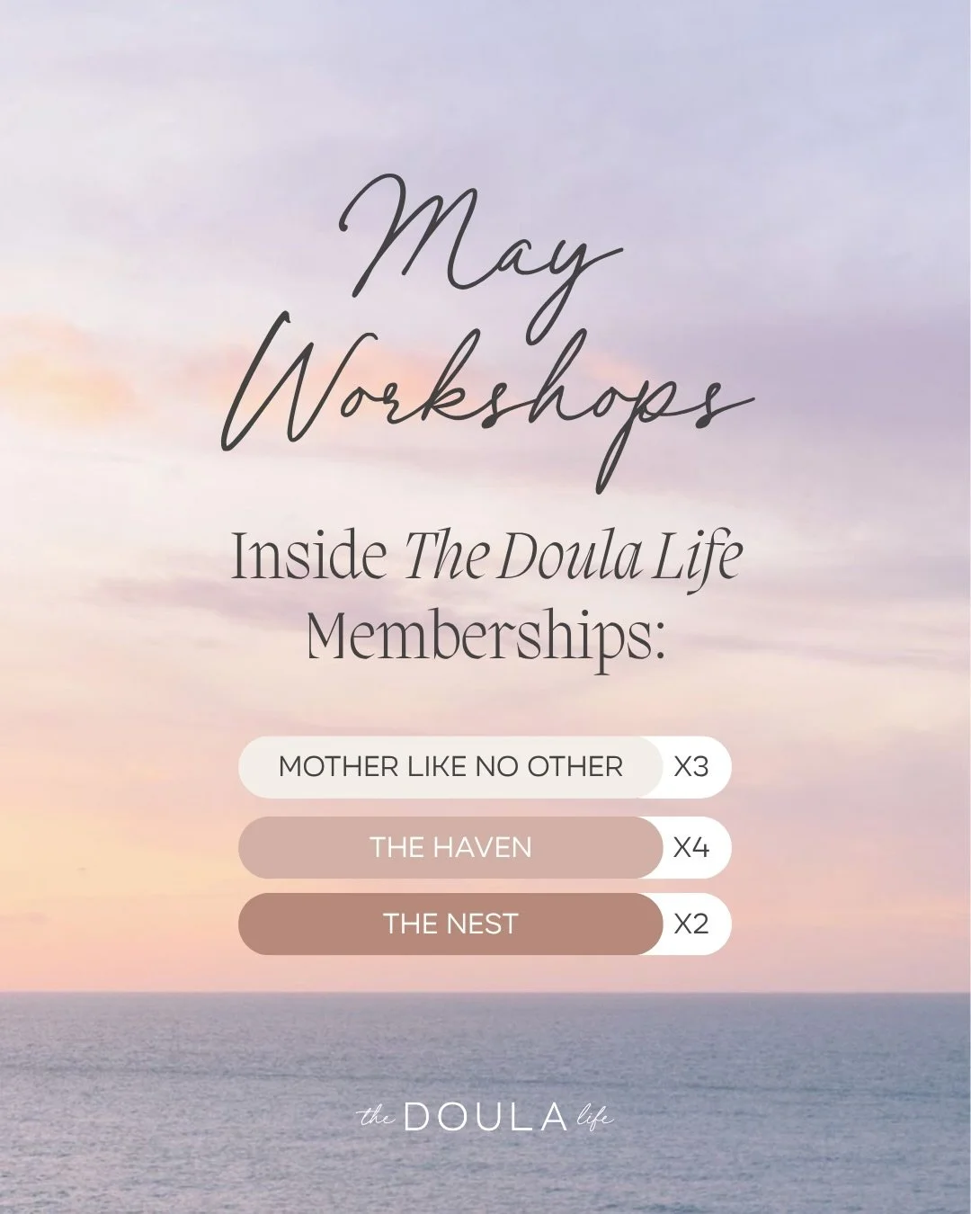here&rsquo;s what&rsquo;s happening inside TDL for the month of may 🌸

inside, our members receive access to all workshops (live + recorded),
our private community chat,
a growing resource binder,
and a space to be held alongside other women who tru