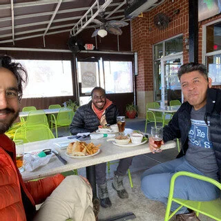 Johnny receives fellowship