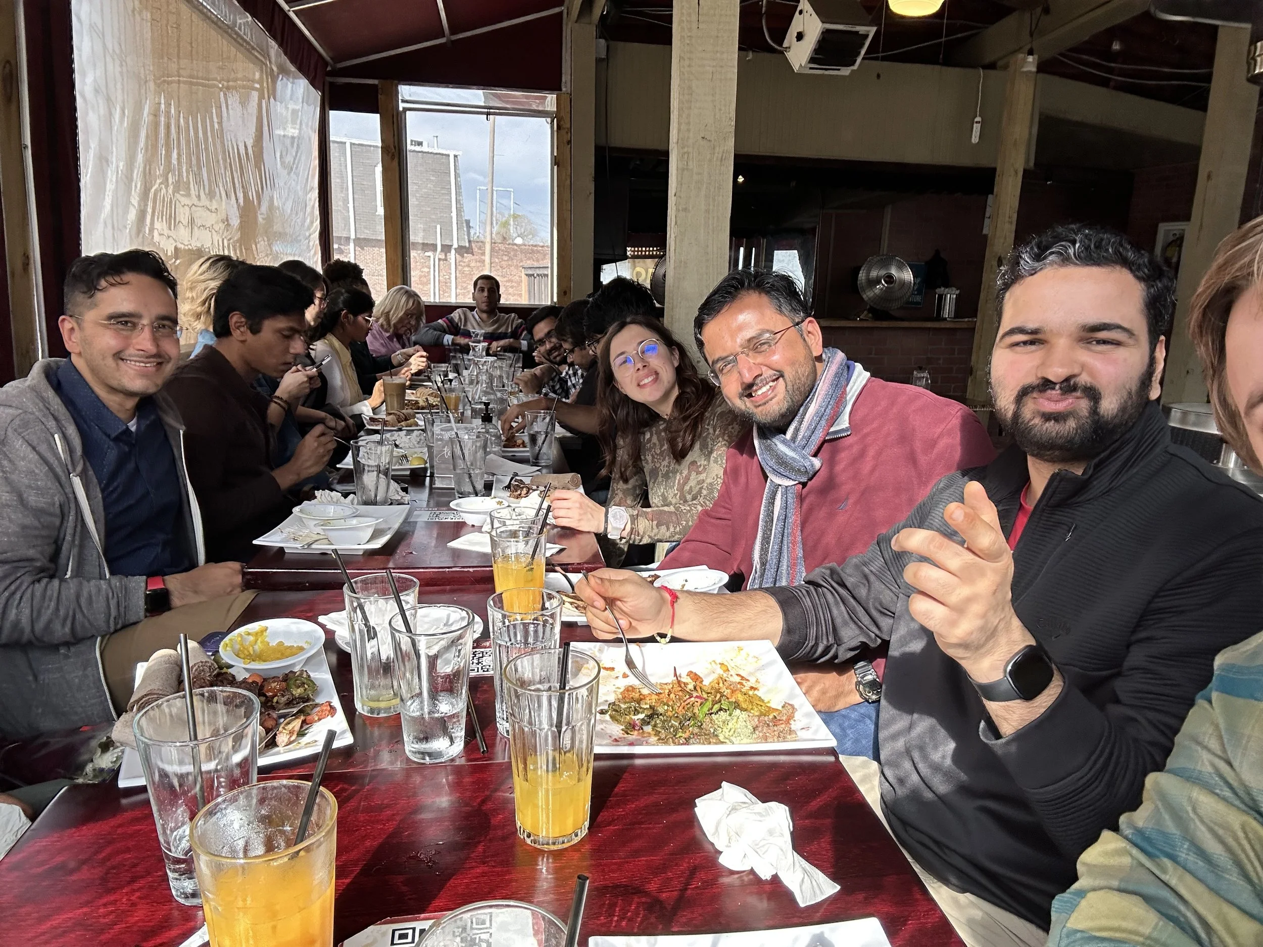 Lab Lunch at Desta