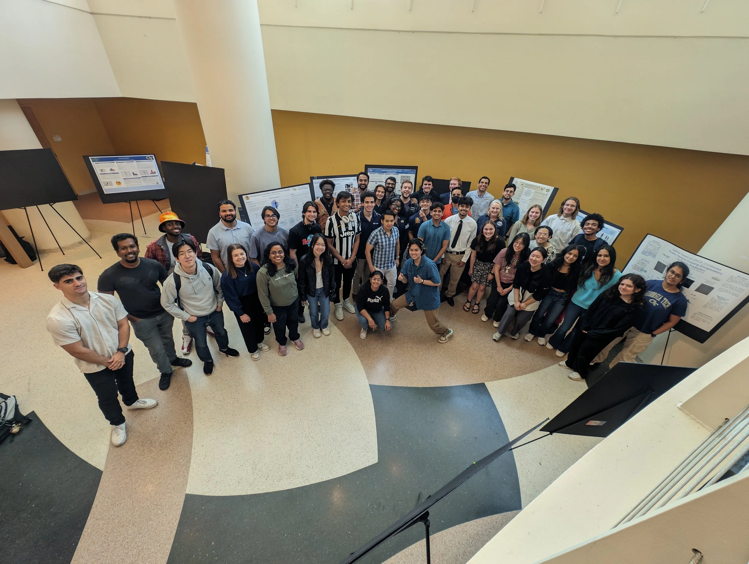 Undergraduate and High school posters session