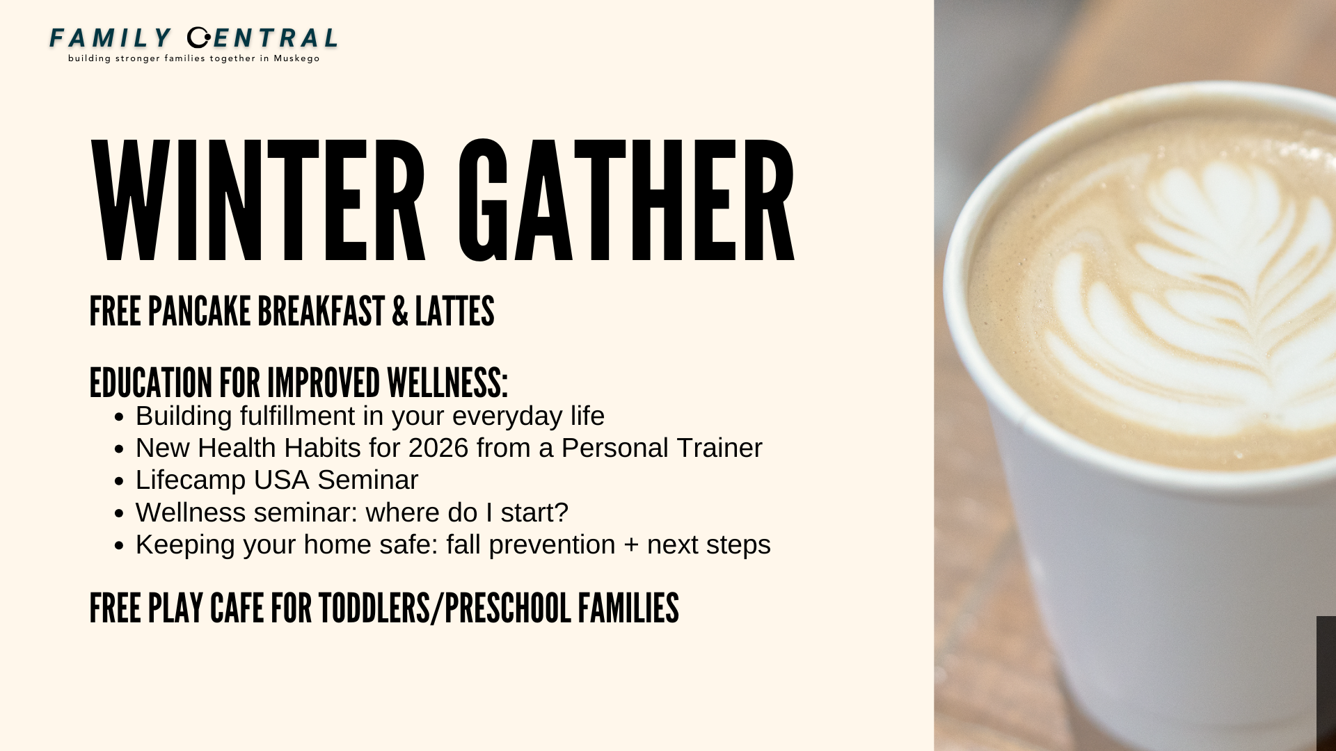 Wellness Morning &amp; Play Cafe