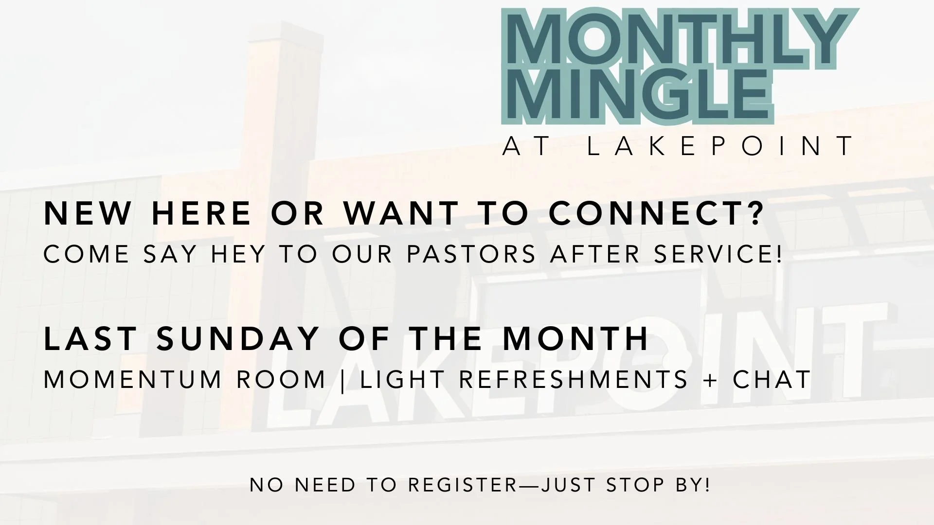 January Monthly Mingle