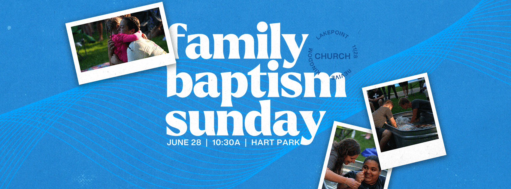 Family Baptism Sunday 