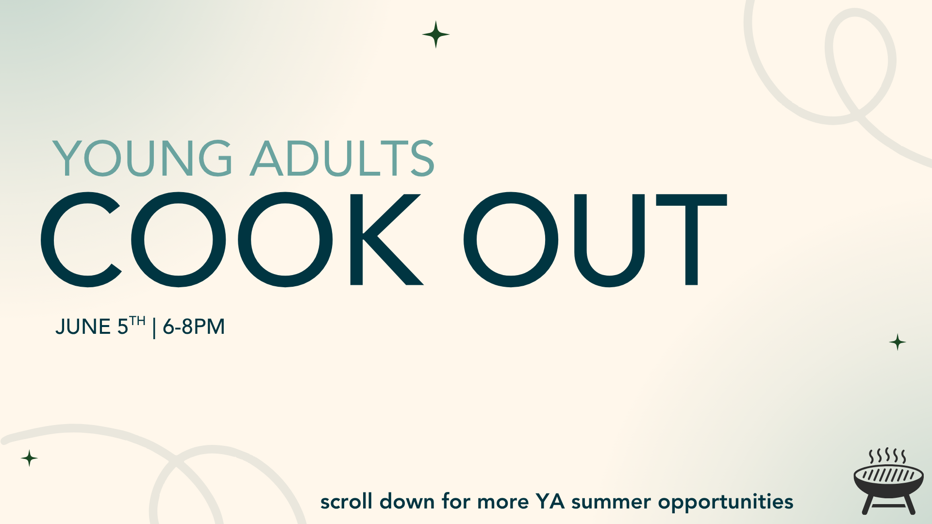 LP Young Adults: Cook-Out