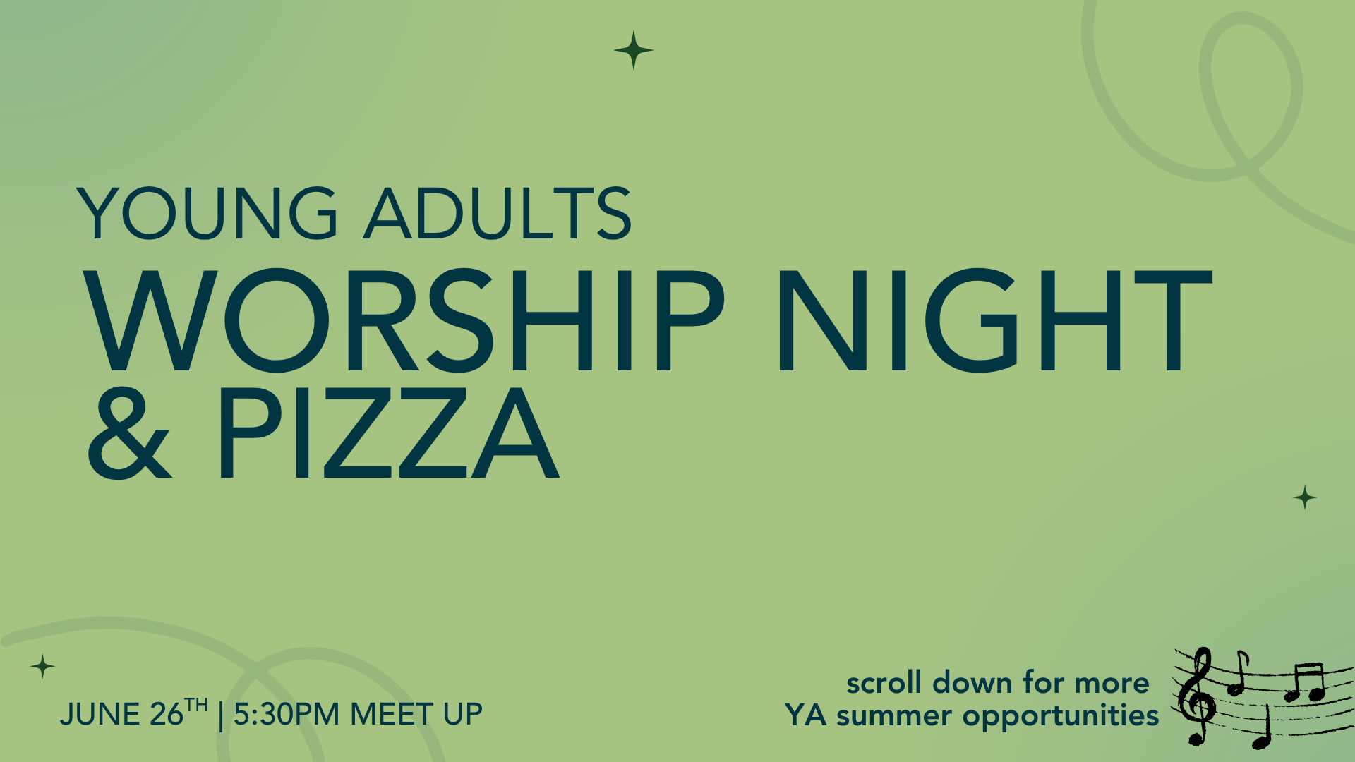 LP Young Adults: Pizza &amp; MKE’s YA Community Worship Night