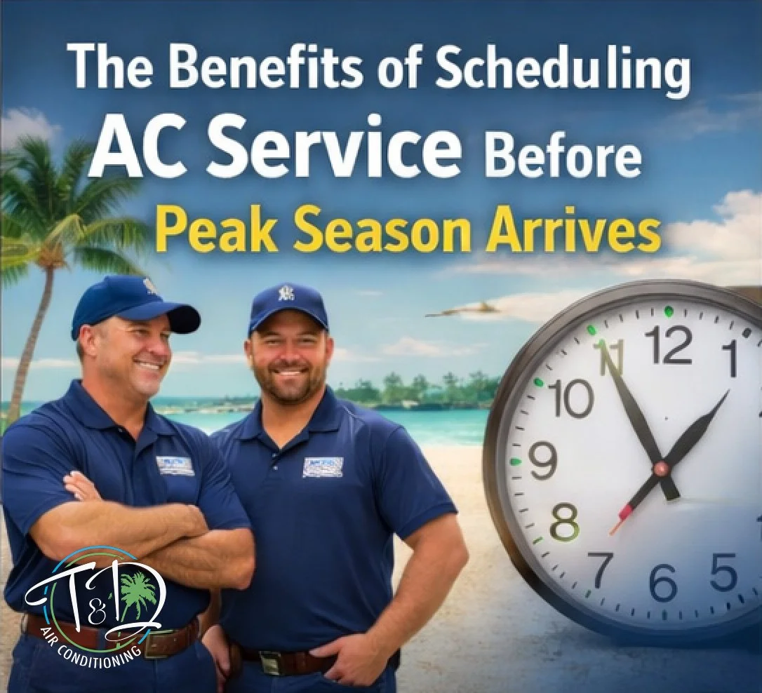The Benefits of Scheduling AC Service Before Peak Season Arrives