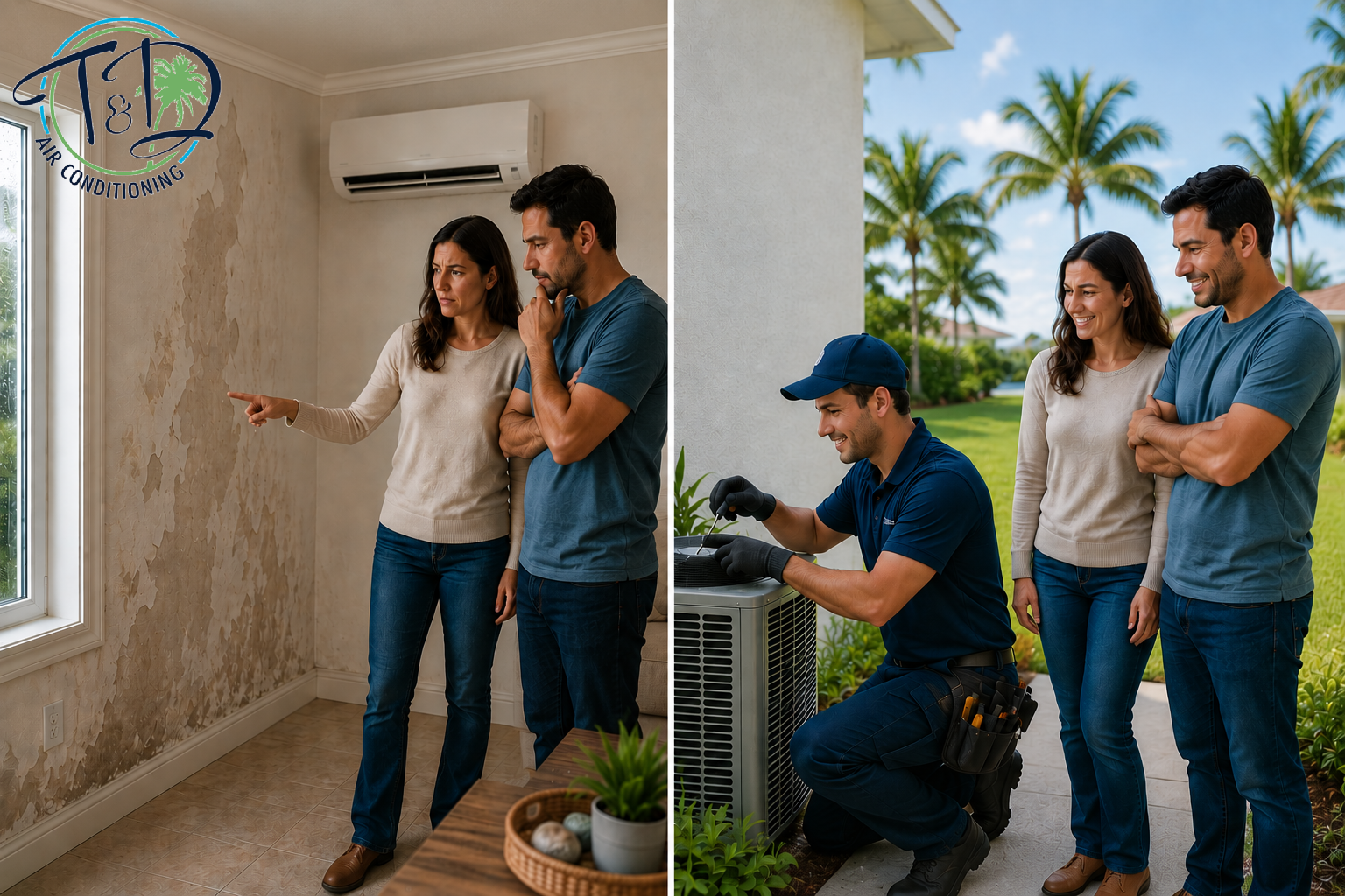 Why Are Your Walls Peeling? The Hidden HVAC Moisture Problem