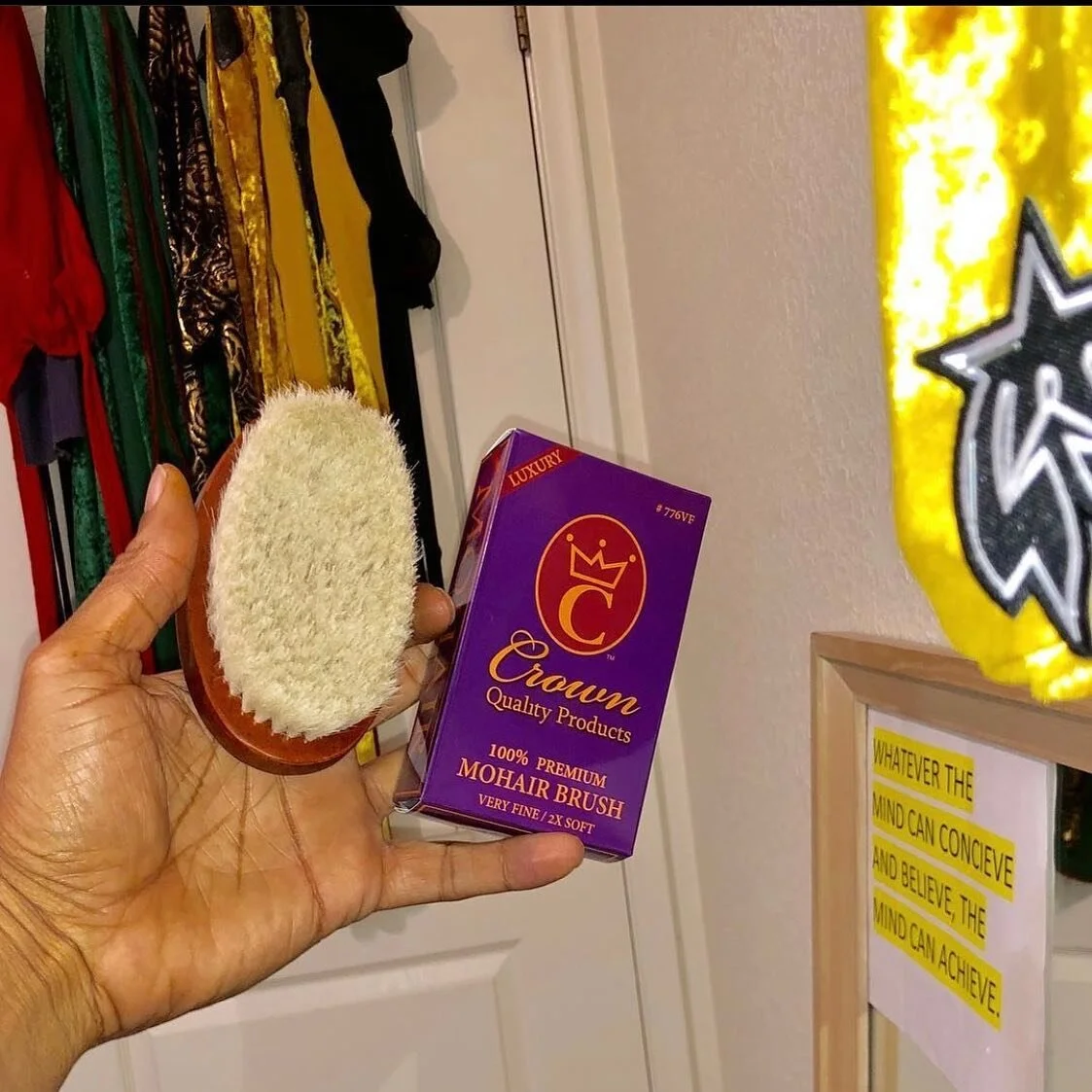 Crown Quality Products Quality Wave Brushes The Original Curved 360