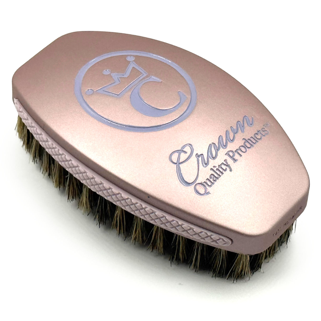 NEW! "Champaign Rose" Premium | Medium-Soft 100% Boar Bristle | Caesar 2.0 Wave Brush