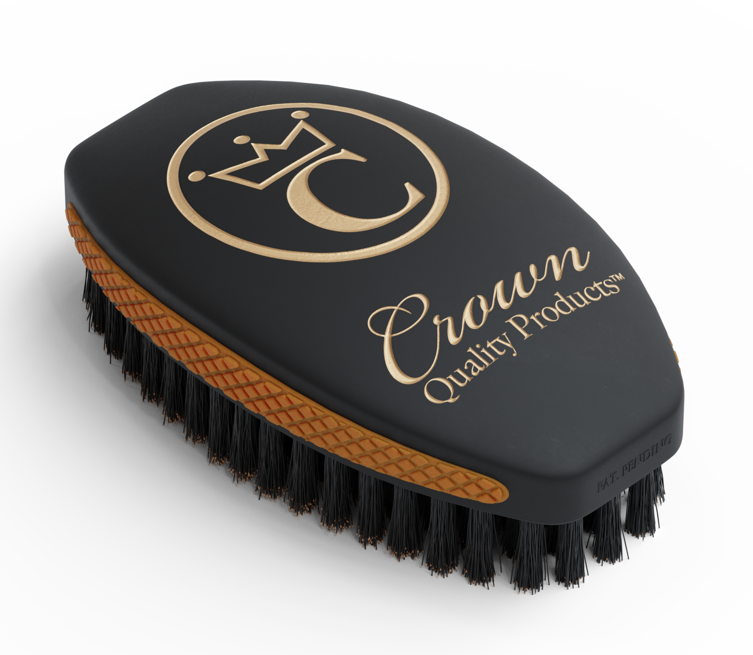 Bangin Black | Soft 100% Boar Bristle | Caesar 2.0, 360 Wave Brush