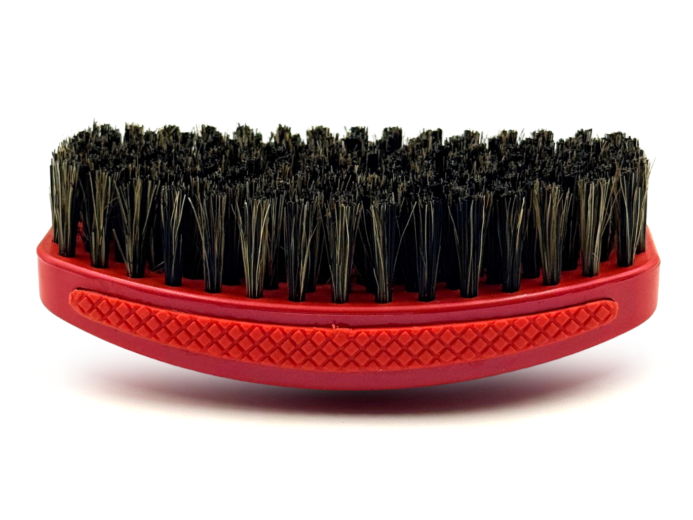 NEW "All Candy apple Red" | Medium Mixed Boar Bristle | Series III 360 Wave Brush by Crownqualityproducts.com
