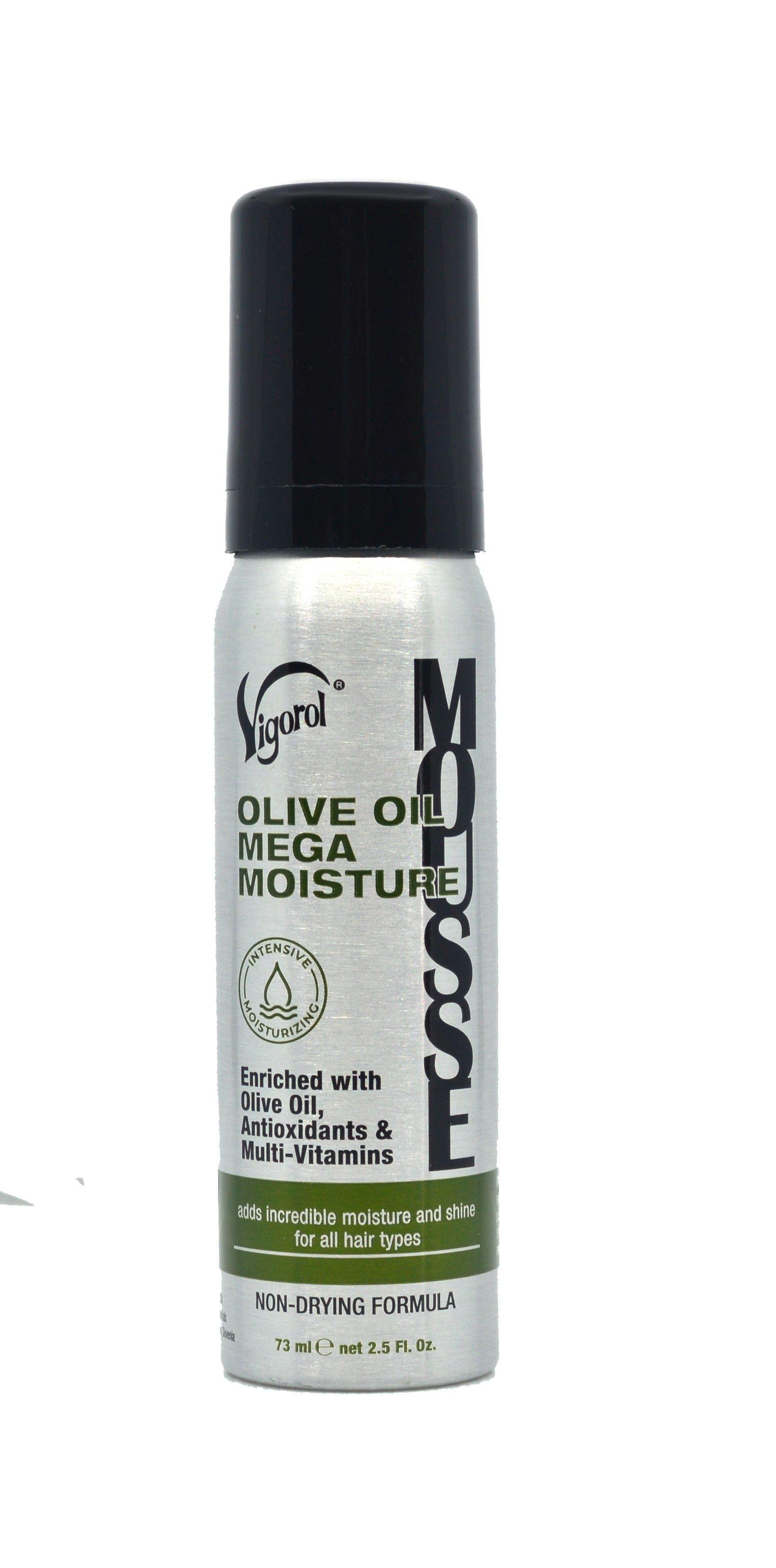 Vigorol Olive Oil Mega Moisture Hair Mousse 2.5 fl oz