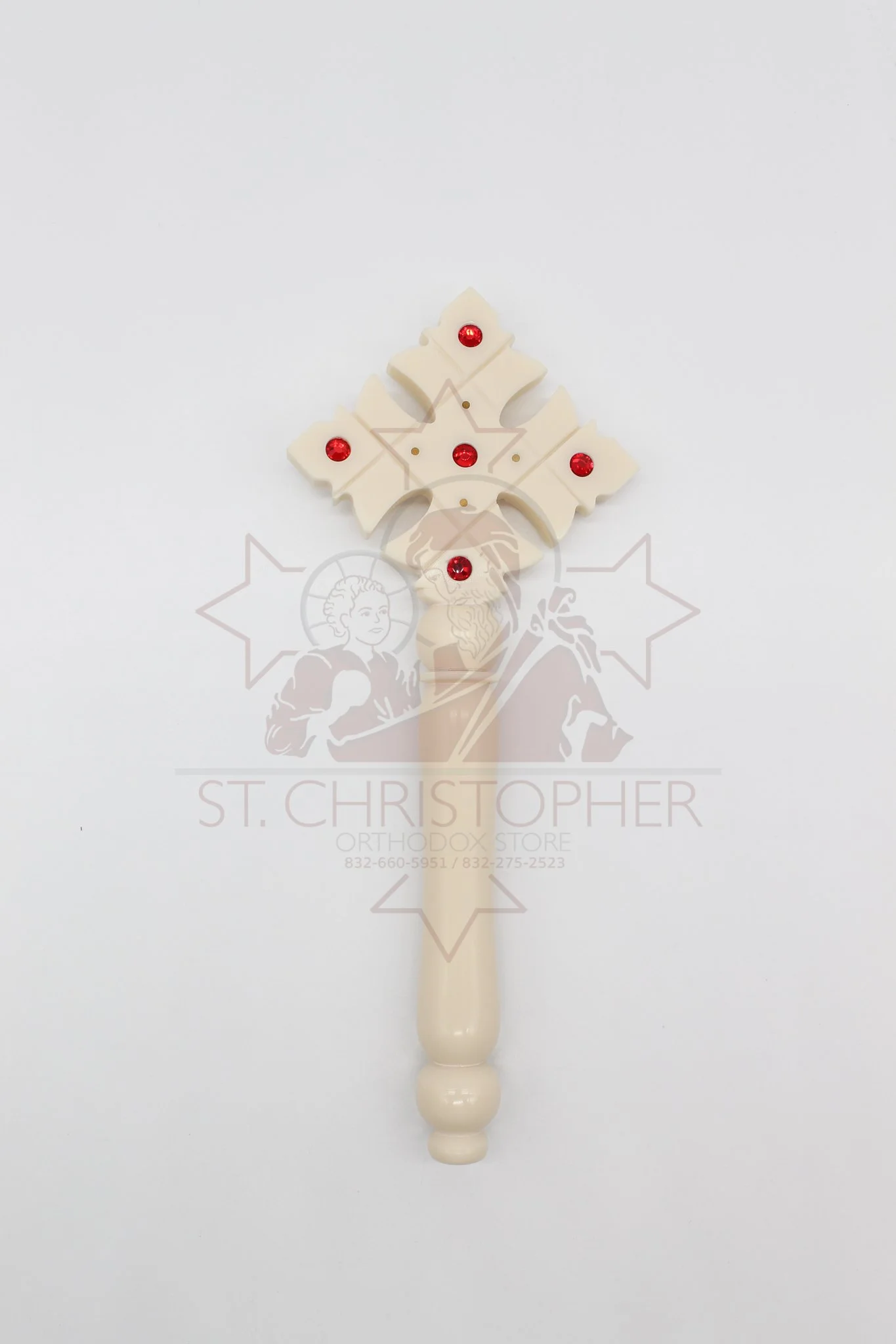 Ivory Hand Cross - 070