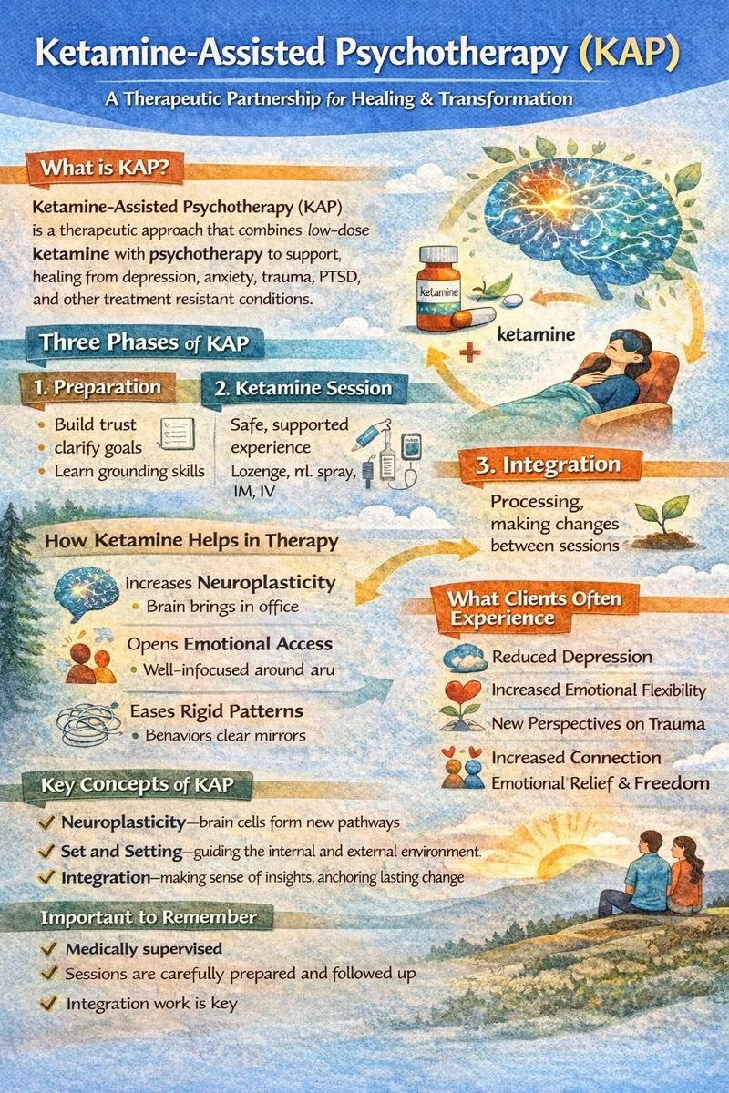 Ketamine-Assisted Psychotherapy (KAP)
