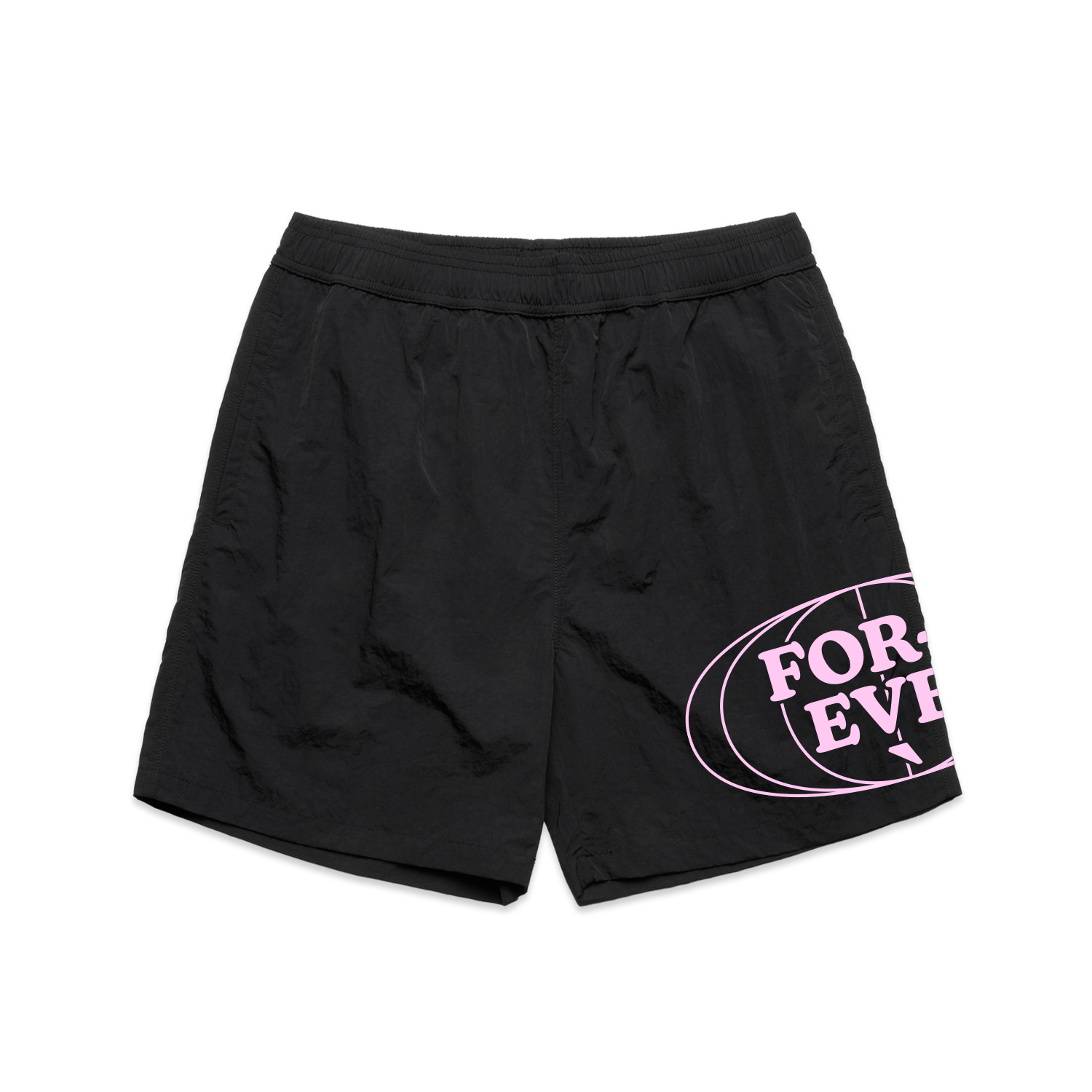 Globe Short Black Front.png