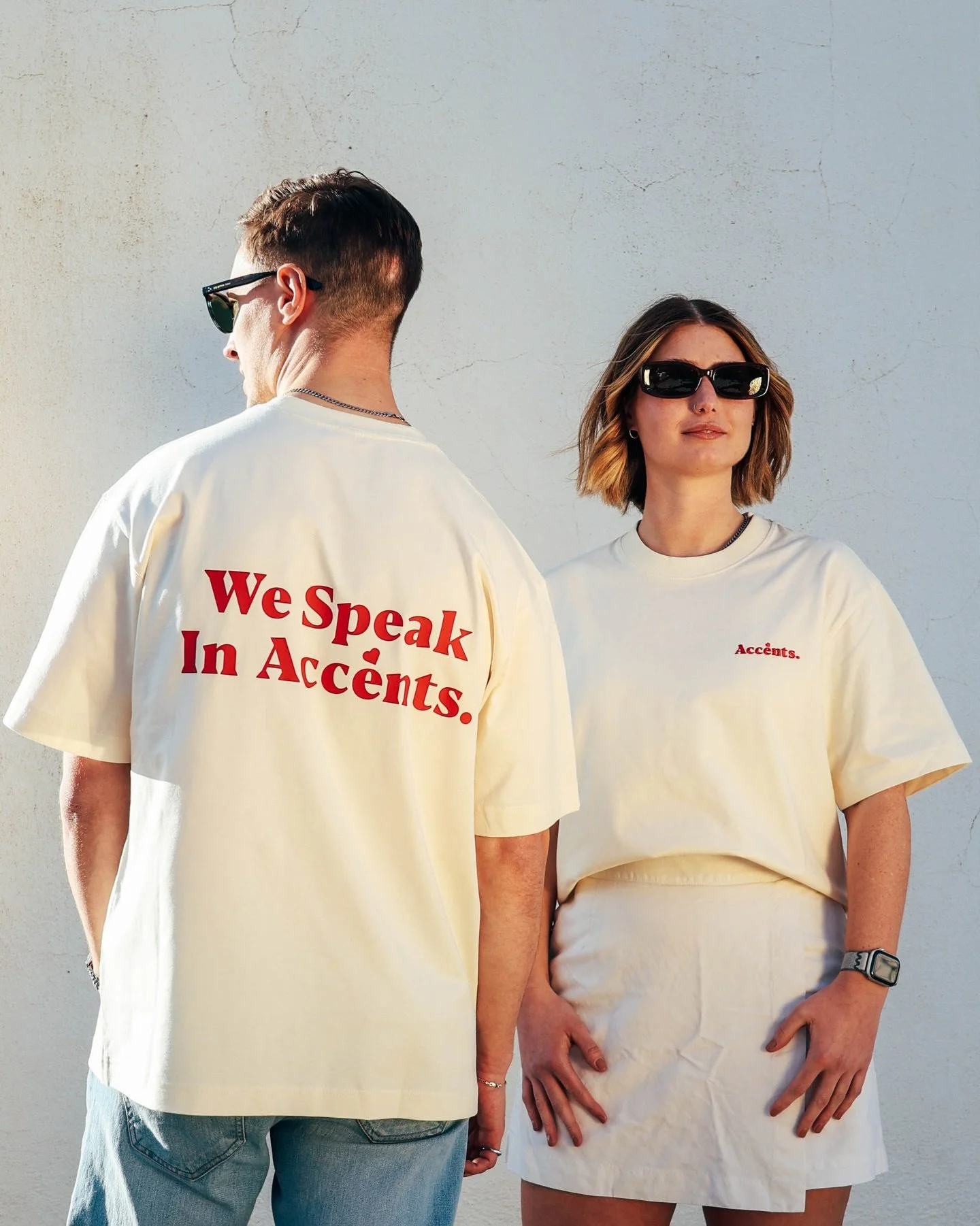 A tagline tee for you &amp; your love.❤️
Pre-orders open Friday 30th 🏁