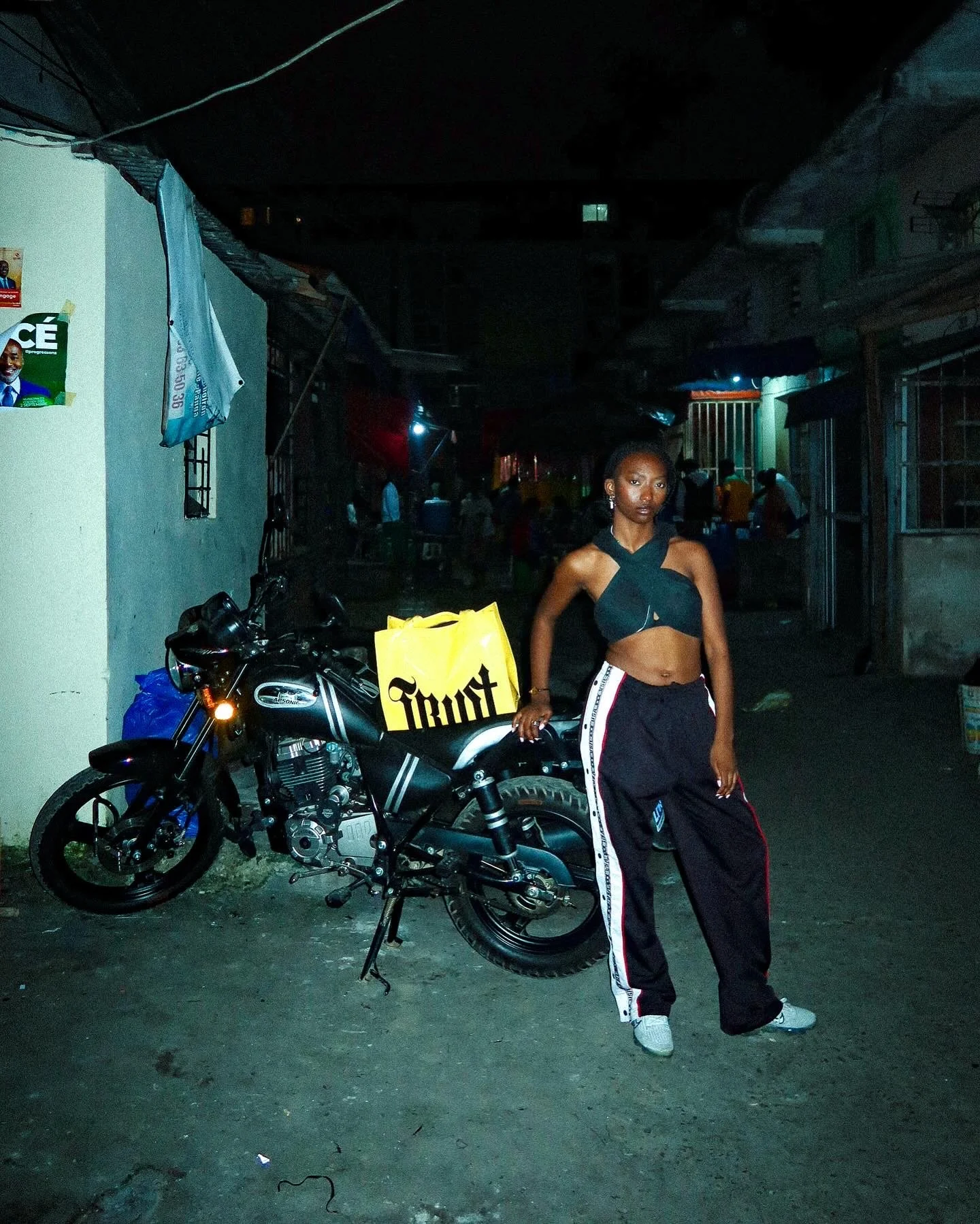 Madras Yellow Bag