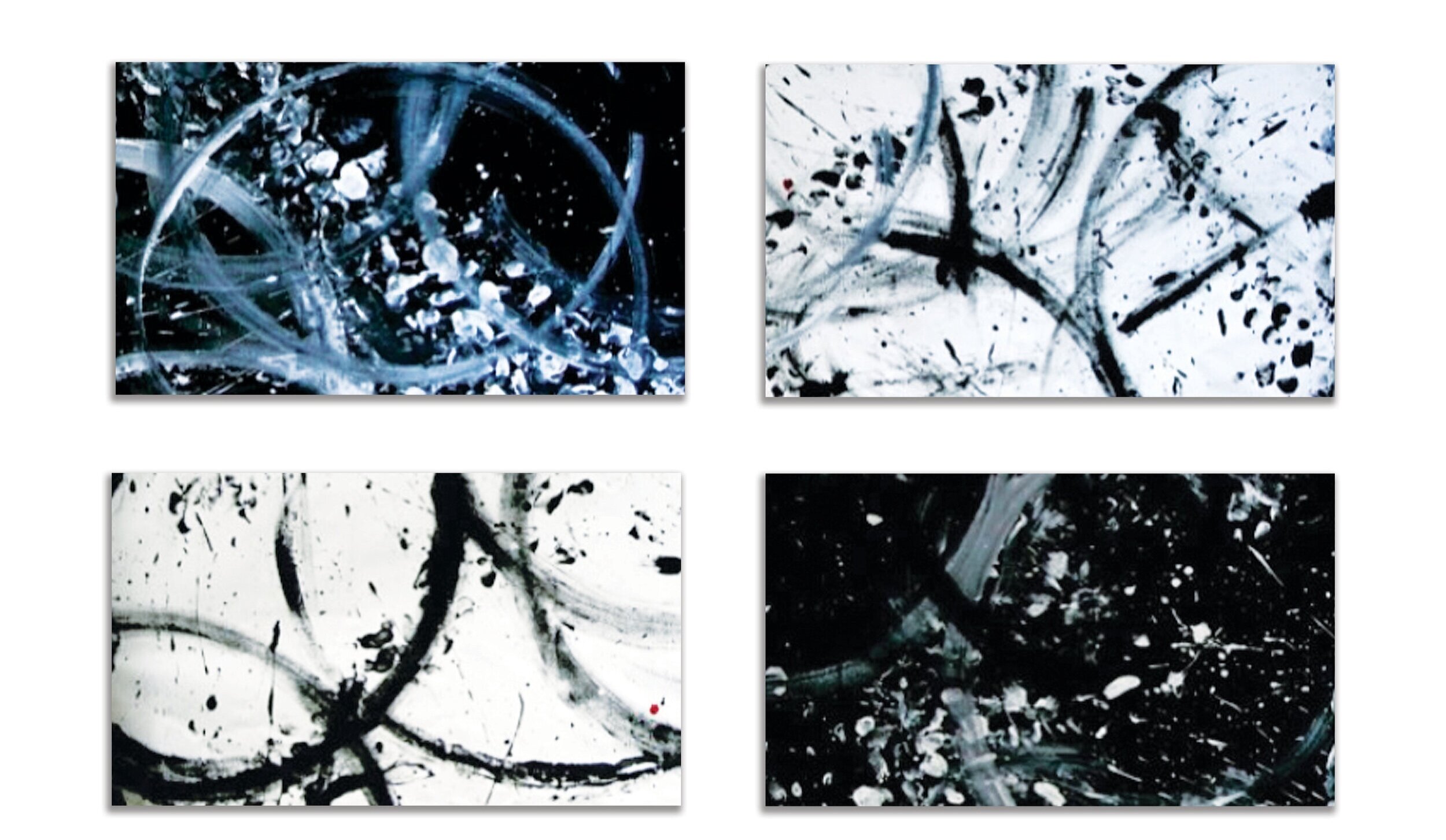"Death Of A Dream" four piece 48"x 30" each
currently available for film and tv rental