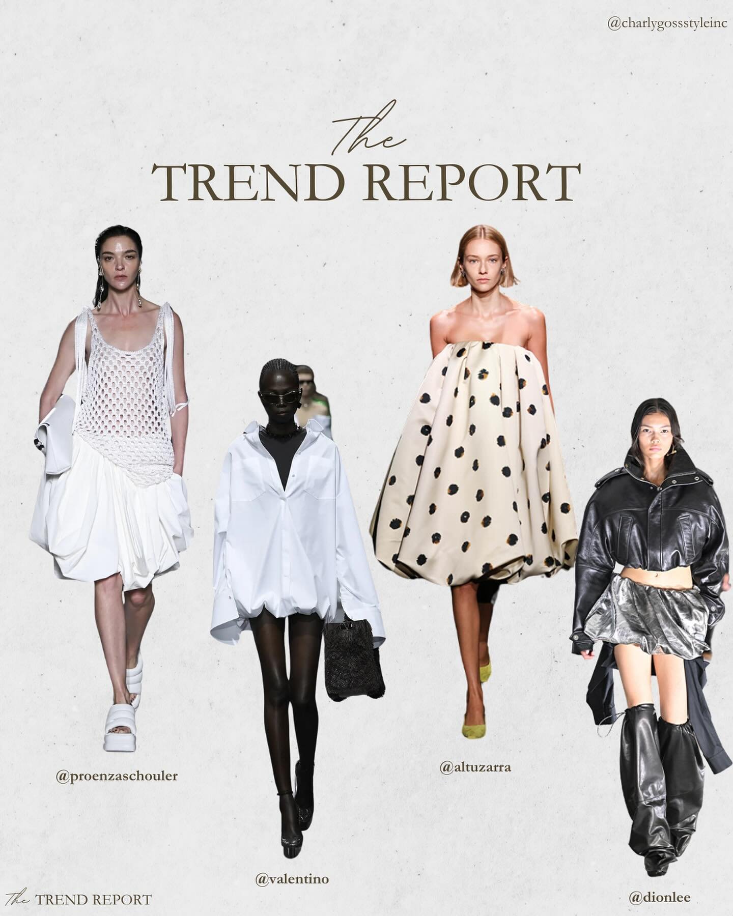 THE TREND REPORT: Bubble Hemlines 

The 80&rsquo;s bubble hemlines are back in a sophisticated way! This trend is an easy way to add a fun touch to any outfit. Think a fun skirt and basic white tee, or a bubble t-shirt and your favourite pair of jean