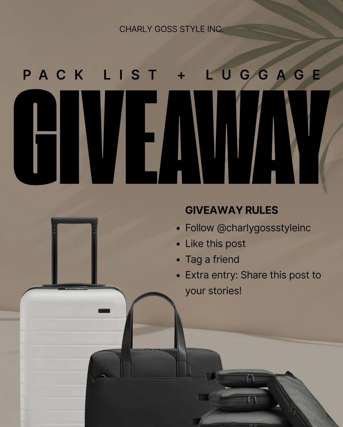Travel season is creeping up, so we thought it was the perfect time for a fun giveaway.

One lucky person will win a Personalized Pack List from our team!

We plan every single outfit for your trip, using what you already own plus any gaps you want t