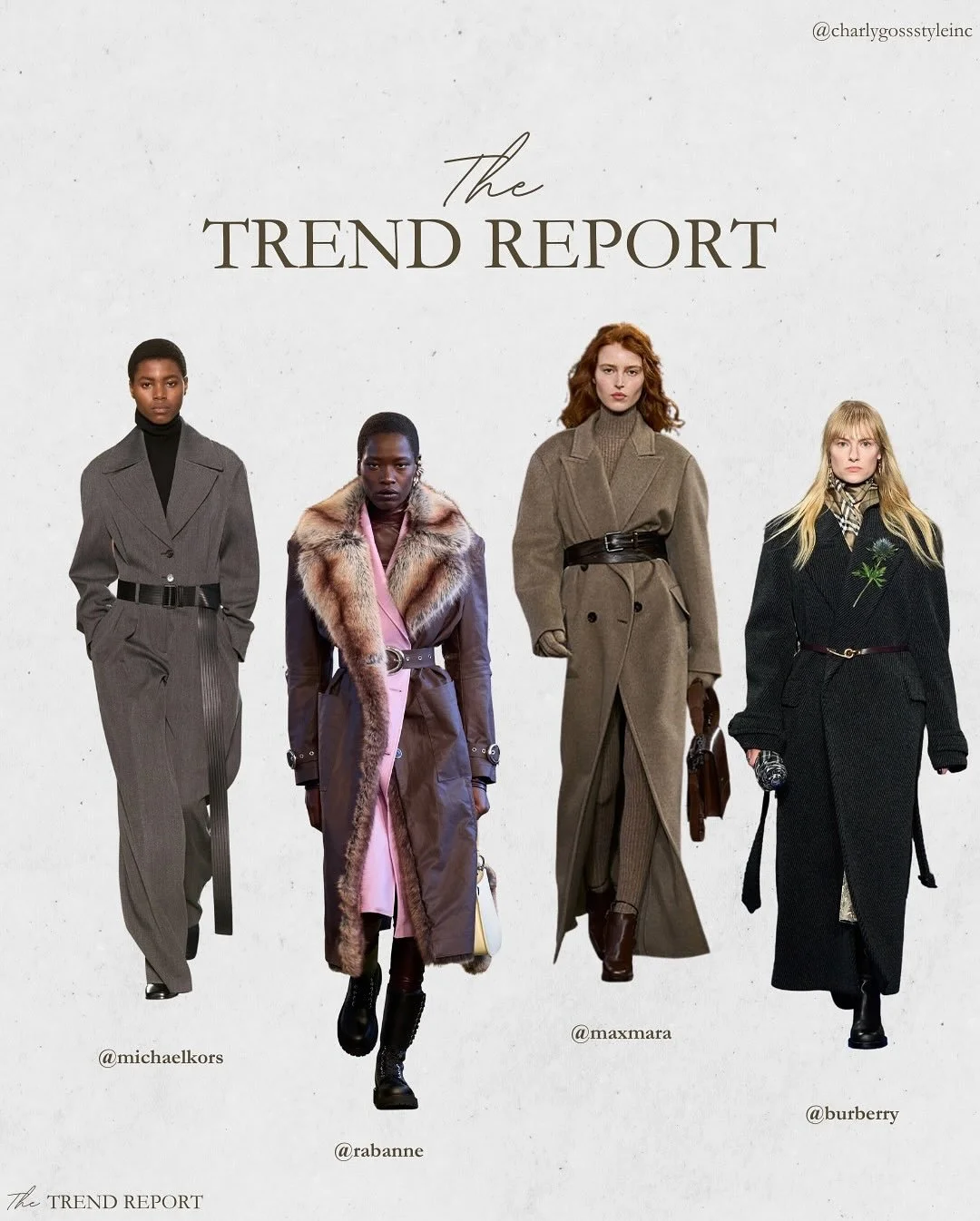THE TREND REPORT: CINCHED &amp; BELTED

Belting is having a major moment right now! The perfect statement layered over your outerwear and dresses this F/W season. 

Show a little personality with this must have accessory.
