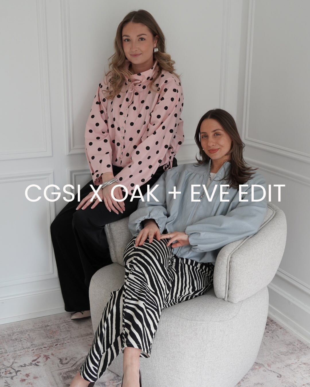 Introducing the CGSI x OAK + EVE Edit ✨

We don&rsquo;t partner with brands often. When we do, it&rsquo;s because we actually wear them. Oak + Eve is one of those brands.

We&rsquo;ve been obsessed with their pieces for a while now, so we worked with