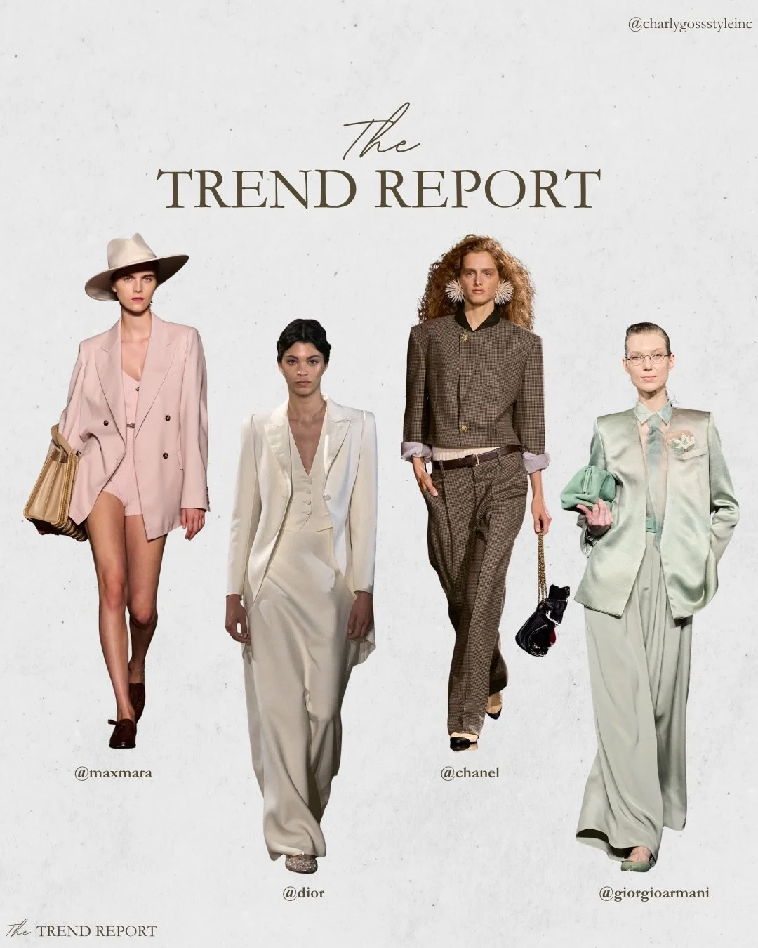 THE TREND REPORT: SOFT STRUCTURE

There is a subtle softness that exists on the spring runways. Many designers showcased the structures silhouettes we have learned to love, but this time using soft fabrics and feminine elements for juxtaposition: edg