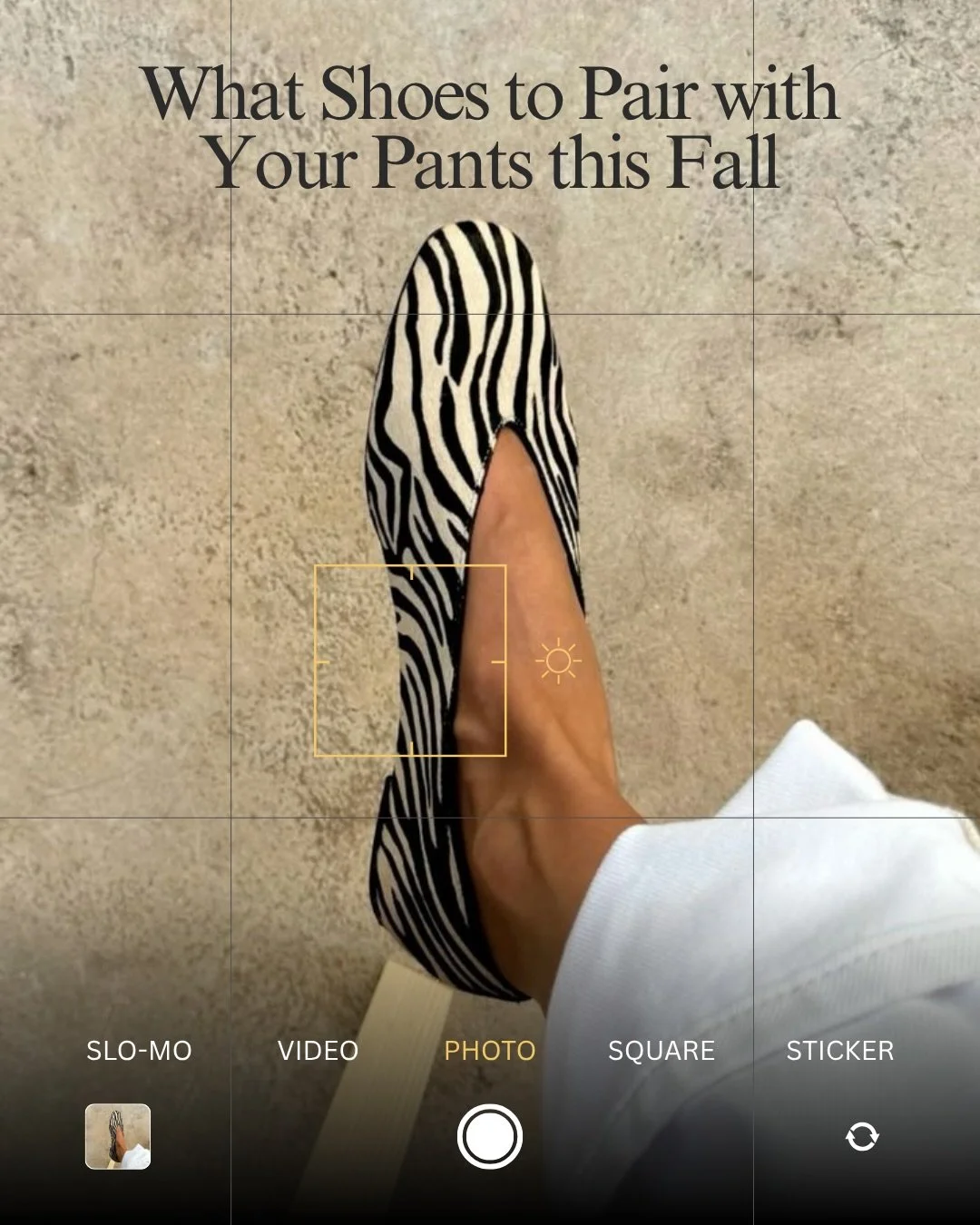 One of our most asked questions? &mdash; &ldquo;But what shoes do I wear?!!&rdquo; 

It feels more complicated than it needs to be, and we know you don&rsquo;t have time to try on every pair of shoes every morning to figure out what looks best. 

We 