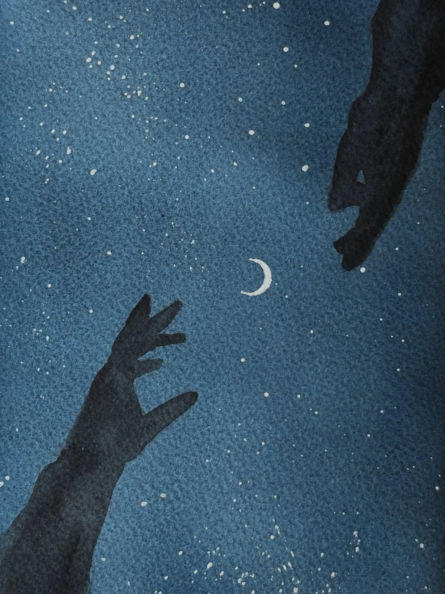 I painted the reaching tutorial from @letsgomakeart in my watercolor journal. This one was easy, but sometimes it&rsquo;s nice to just paint something simple. 

#letsmakeart #letsmakeartwatercolor #watercolor #watercolorpainting