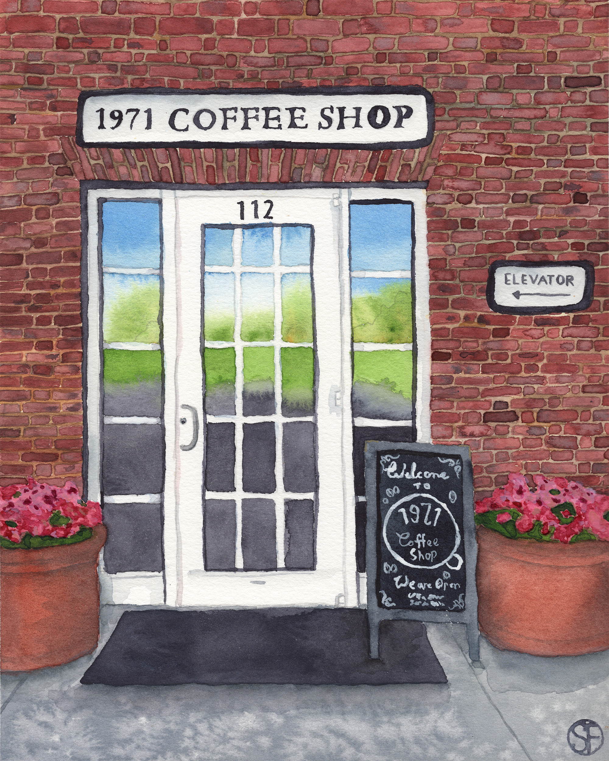 1971 Coffee Shop in Haymarket