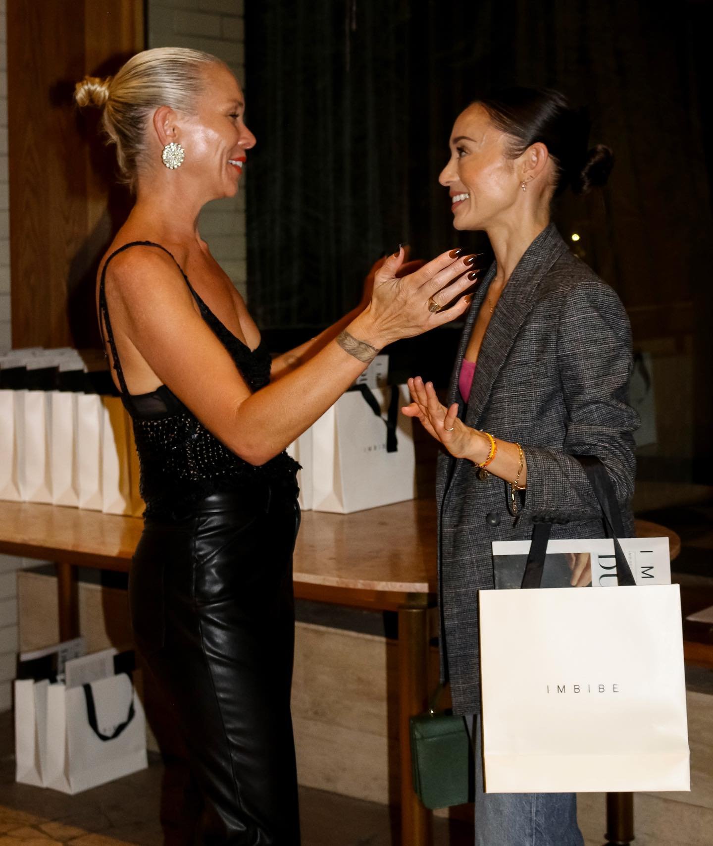 I had the pleasure of being a guest at IMBIBE&rsquo;s evening of holistic beauty at the Calile where founder + CEO @thefelicityevans with Dr Jemma Buultjens @vaemedical discussed the intersection of &ldquo;Clean and Clinical&rdquo; followed by Q&amp;
