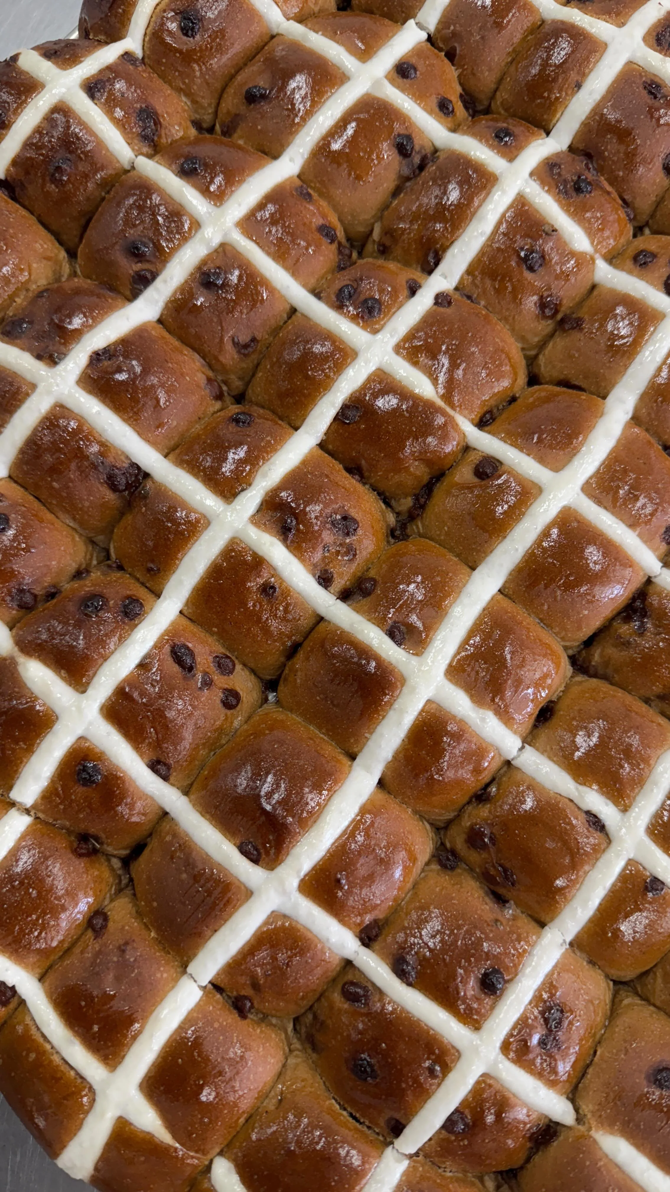 Bakers Delight - Mocha Hot Cross Buns
