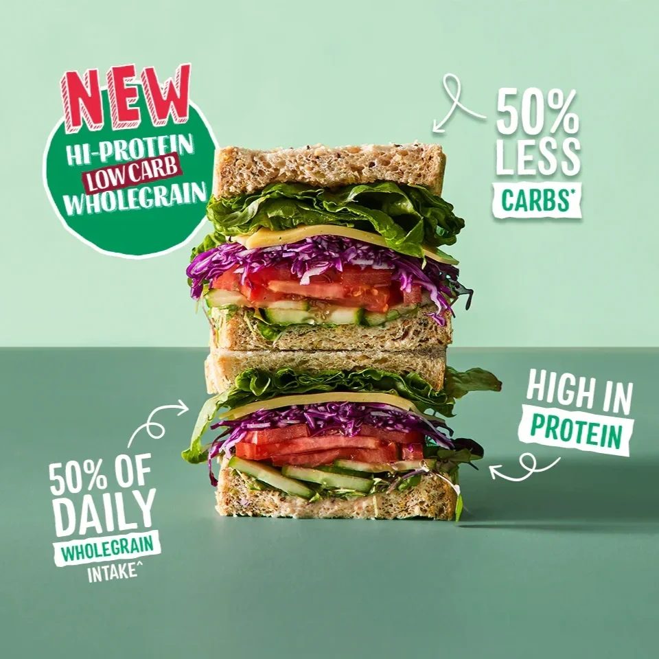 Bakers Delight - High Protein Low Carb Wholegrain