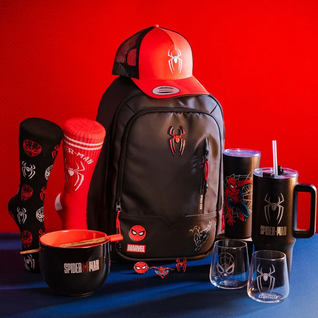 EB Games - Exclusive Spider-Man Range