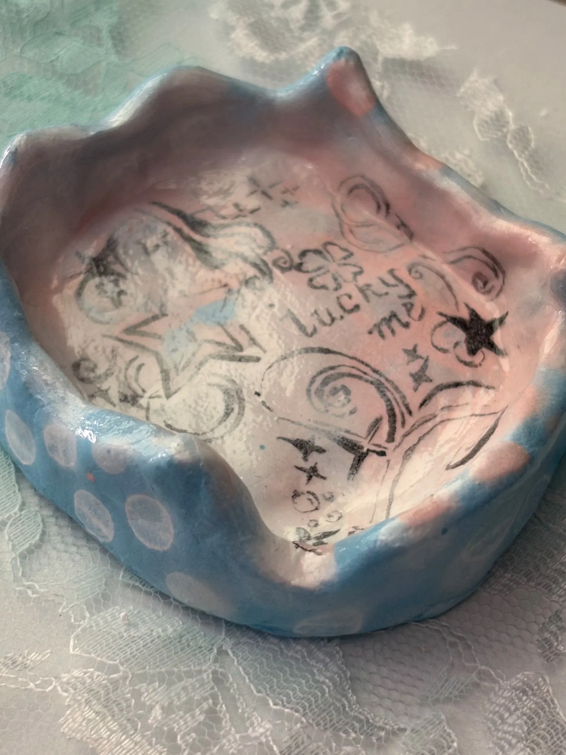 Lucky Frutiger trinket Tray