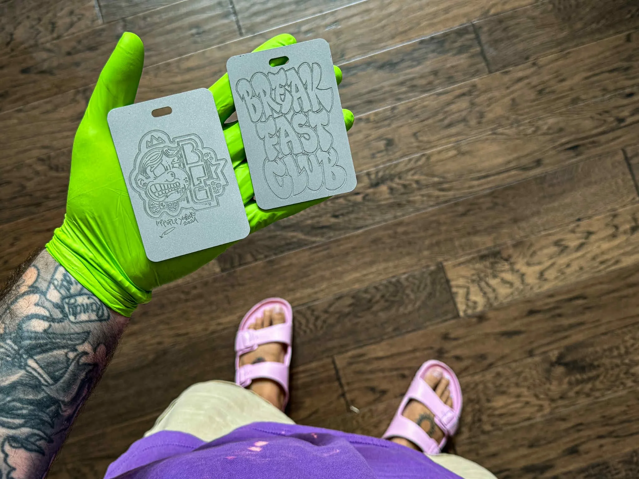 Stainless Steel BFC Badge