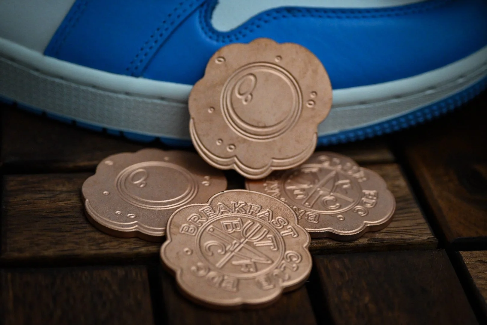 Copper Tumbled Machined Eggo