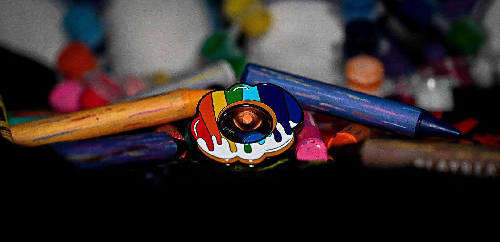 Color Drip Donut
