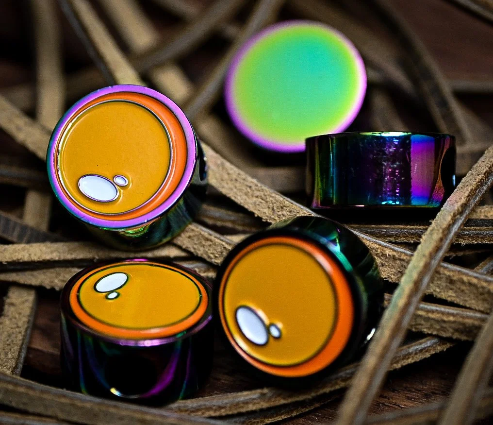 Anodized Yolk Bead