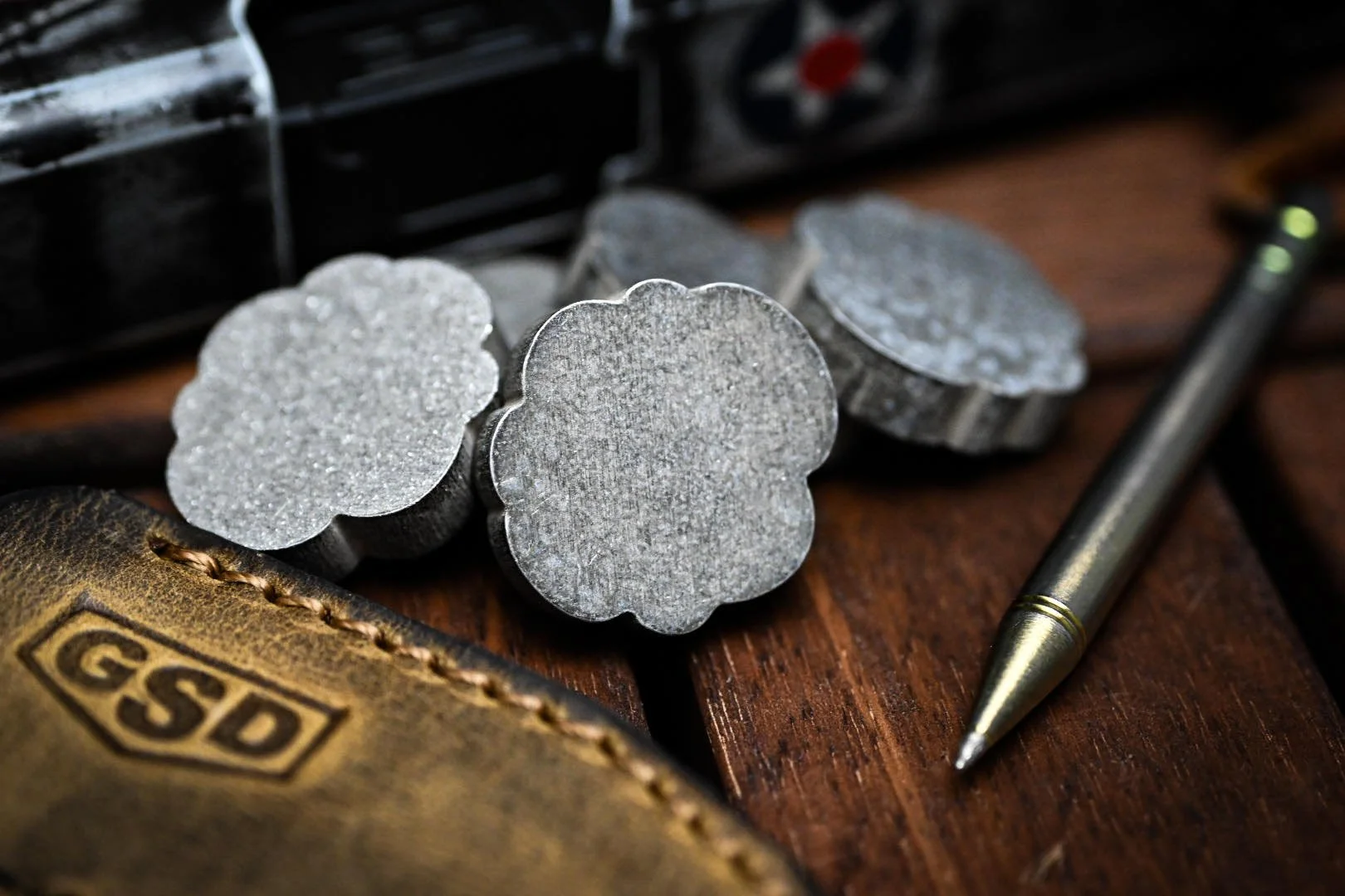 Tumbled Aluminum Pocket Eggos