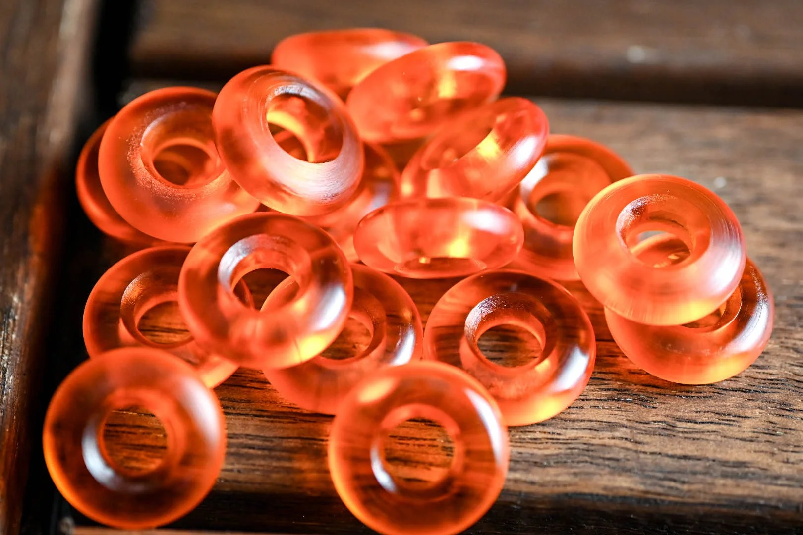 Orange LifeSavers Cheerio