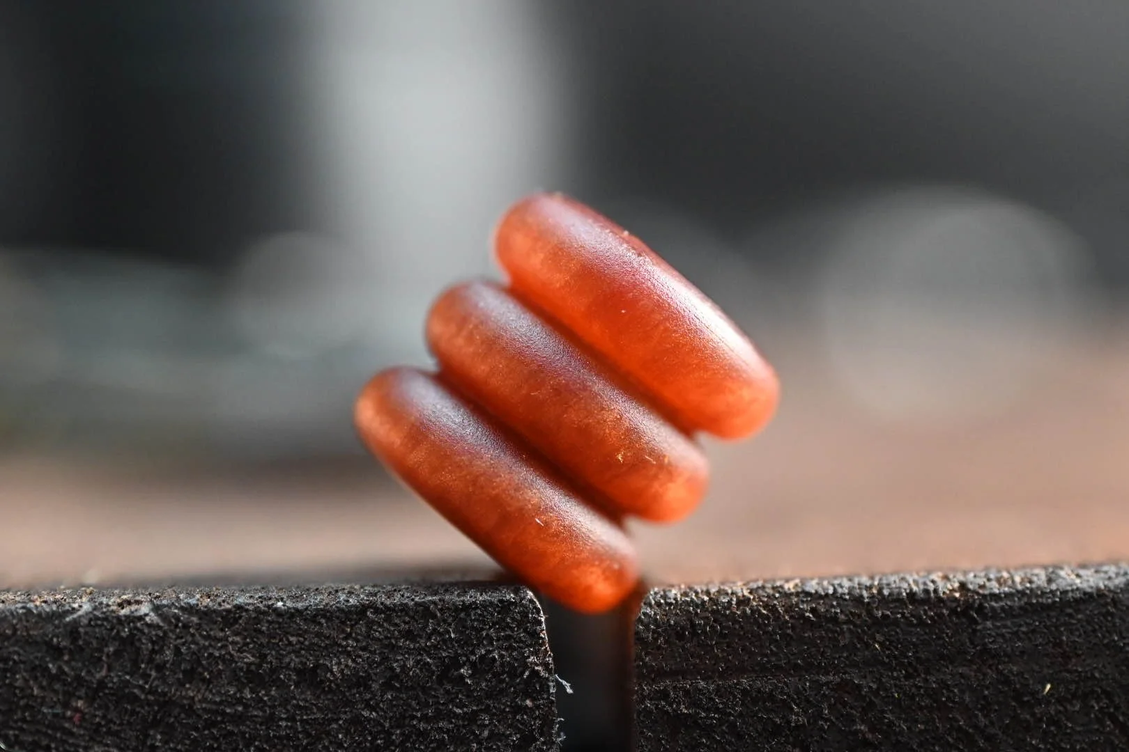 Orange Shimmer Shammer Triple Stack