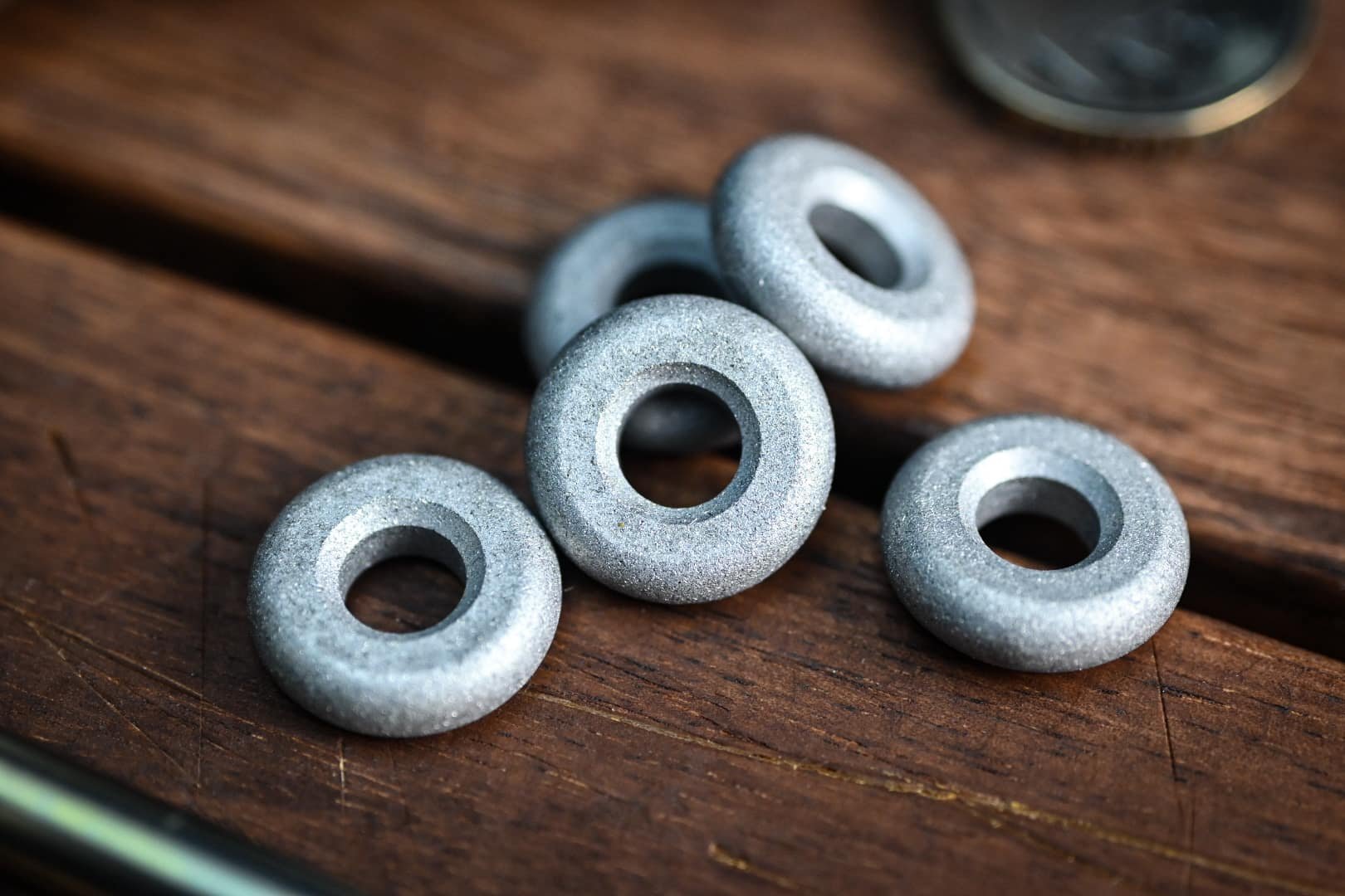 Diamond Blasted Titanium Cheerio