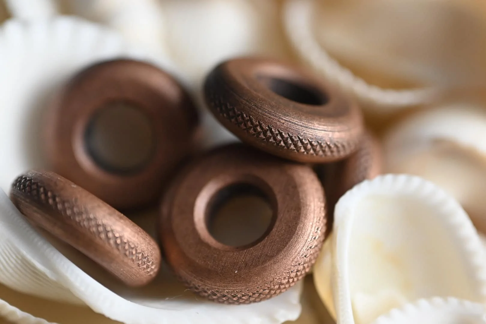 Knurled Copper Cheerios