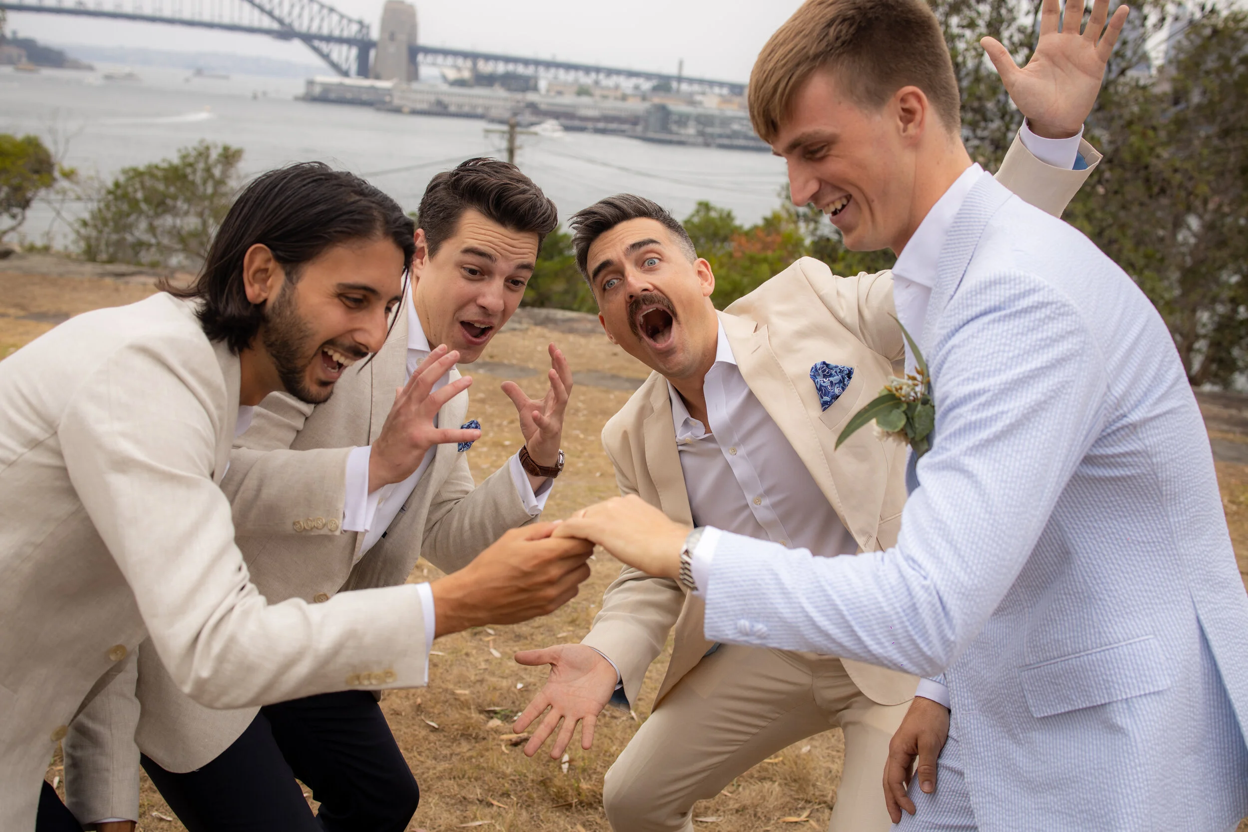 Wedding Photography Sydney Harbour Goat Island