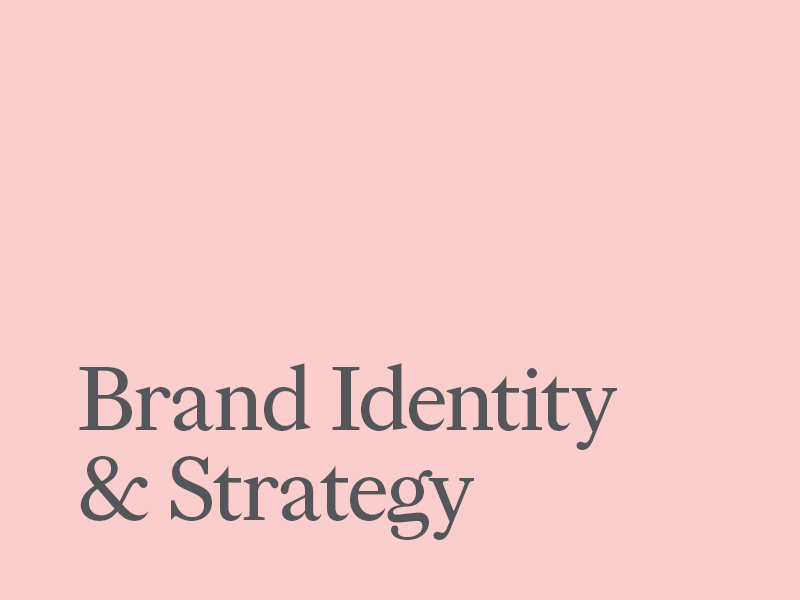 Brand identity and strategy