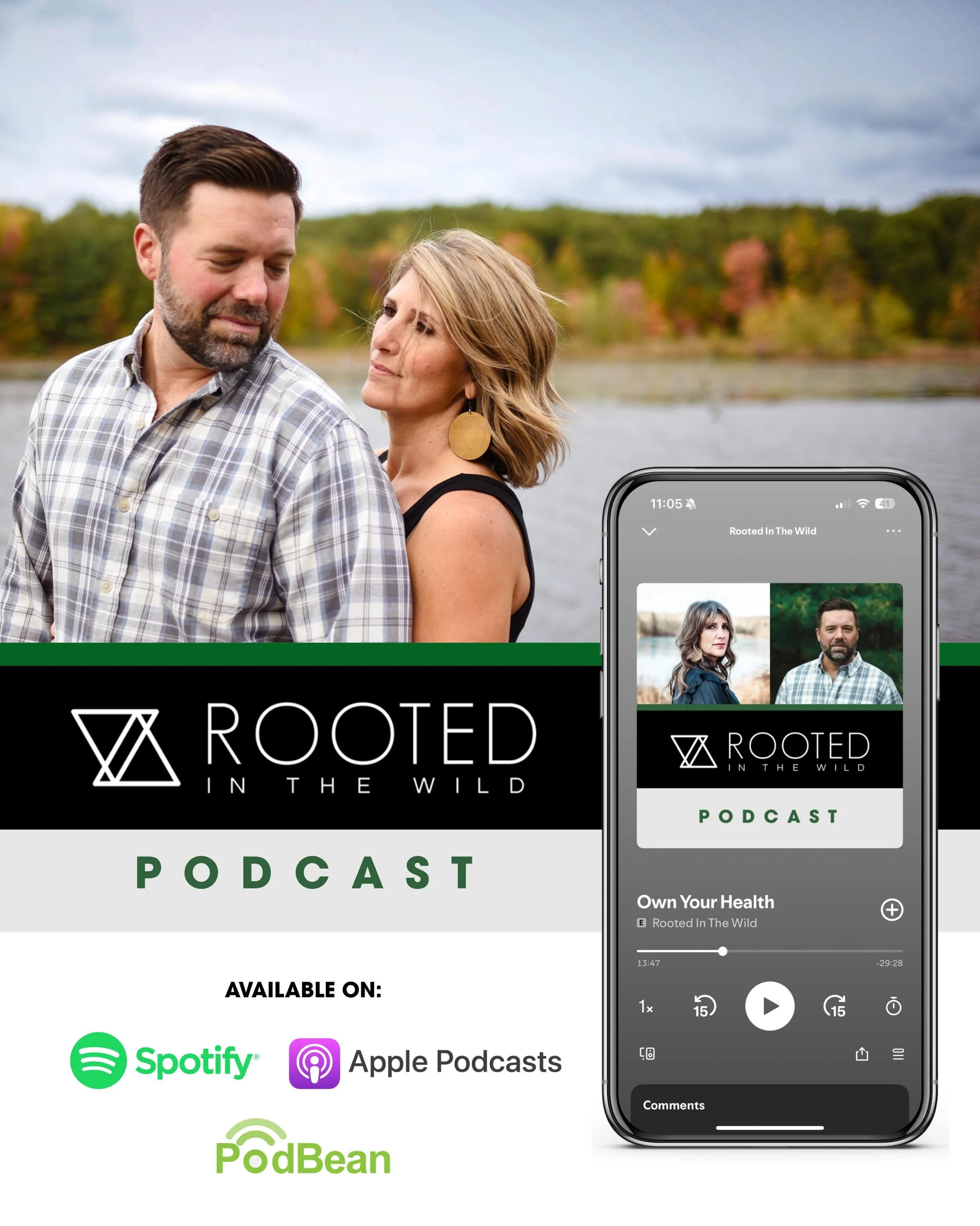 Hey friends! We&rsquo;re 12 episodes in since reintroducing the Rooted In The Wild Podcast, and we wanted to take a moment to thank you for listening. We really appreciate the feedback you&rsquo;ve shared with us.

We have so much fun recording episo
