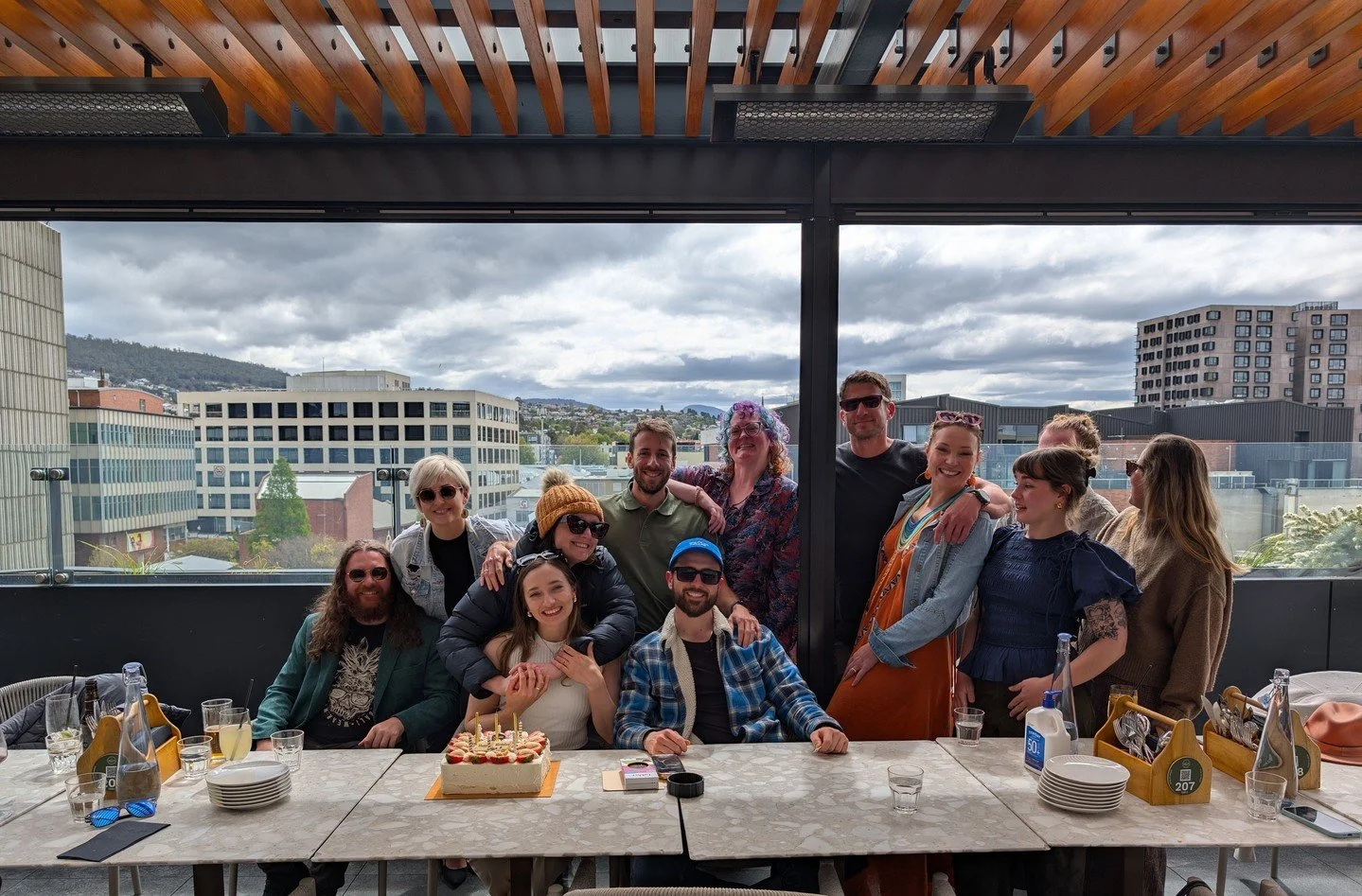 🎉All smiles &amp; celebrations on the Deck! From birthdays to social catch-ups, there&rsquo;s no better spot to celebrate than with skyline views, great food and drinks at @thedeck at @hobartcrowneplaza ✨🥂⁠
⁠
Planning your next event? Enquire now a
