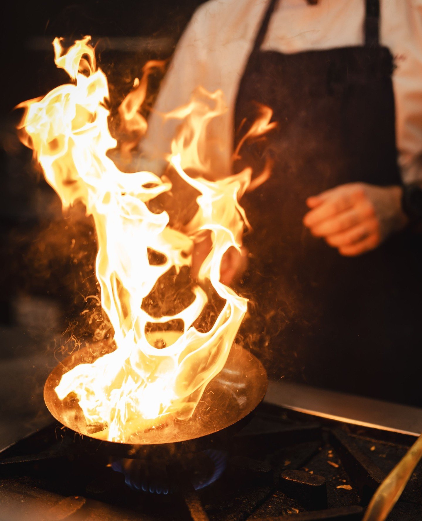 Where there&rsquo;s fire, there&rsquo;s flavour 🔥 ⁠
⁠
Our chef turning up the heat and serving magic straight off the grill.