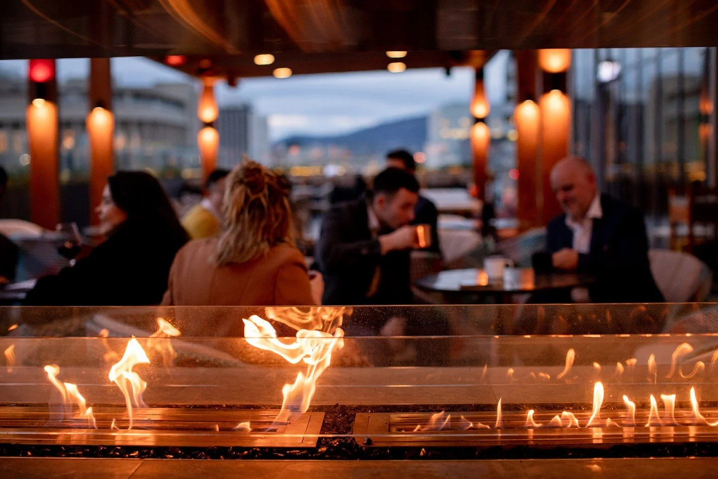 Winter has officially arrived ❄️⁠
⁠
But don't worry - we've got you covered. The Deck is an all-season alfresco dining space, so you can enjoy the outdoors while staying warm and comfortable.⁠
⁠
Whether it's a leisurely lunch, after-work drinks, or a